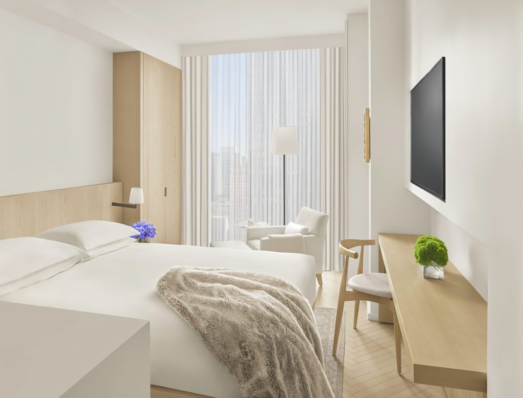 The Times Square EDITION Hotel - New York, NY, USA - Guest Queen Bedroom