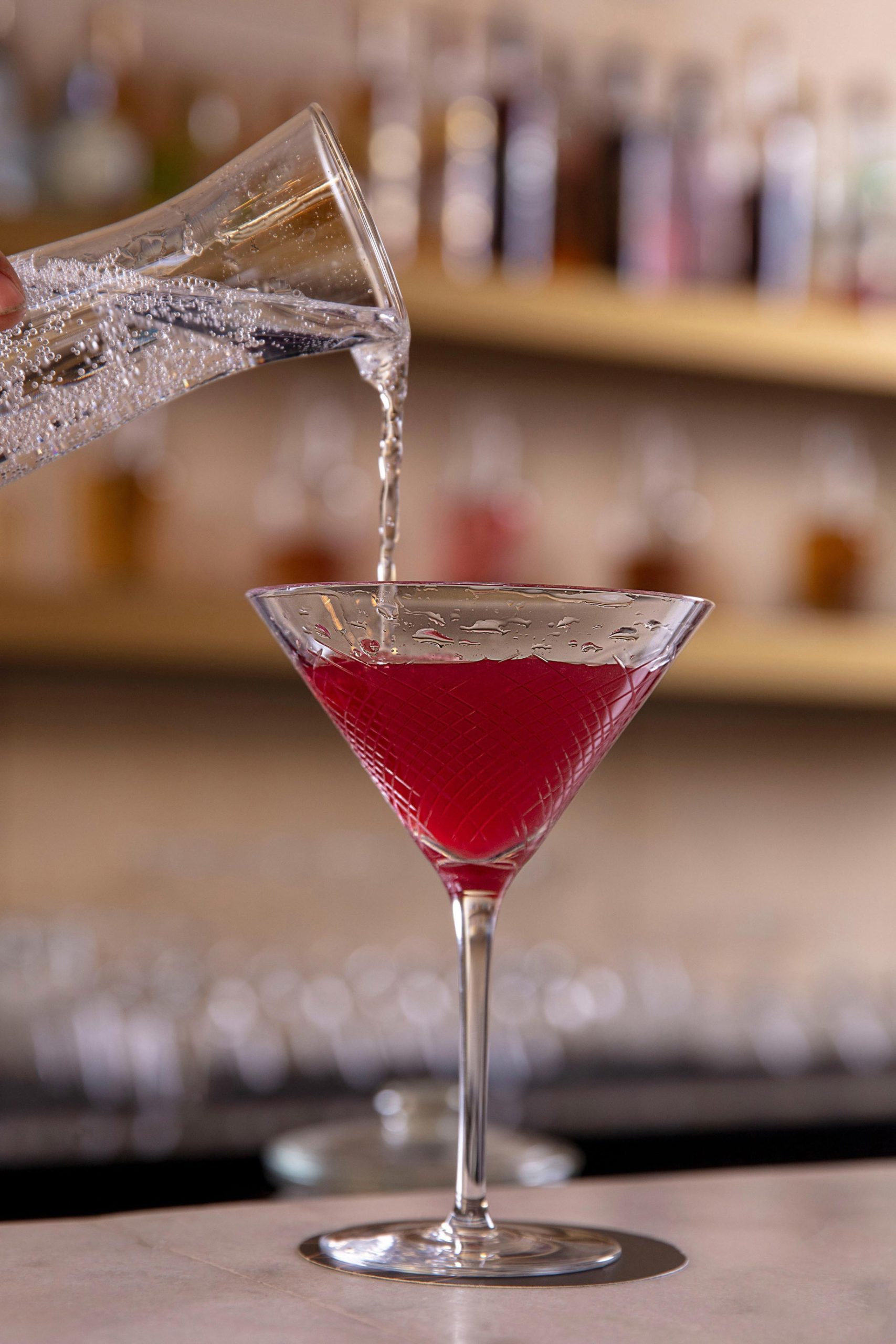The St. Regis Amman Hotel - Amman, Jordan - Segreta Raspberry Tea Martini