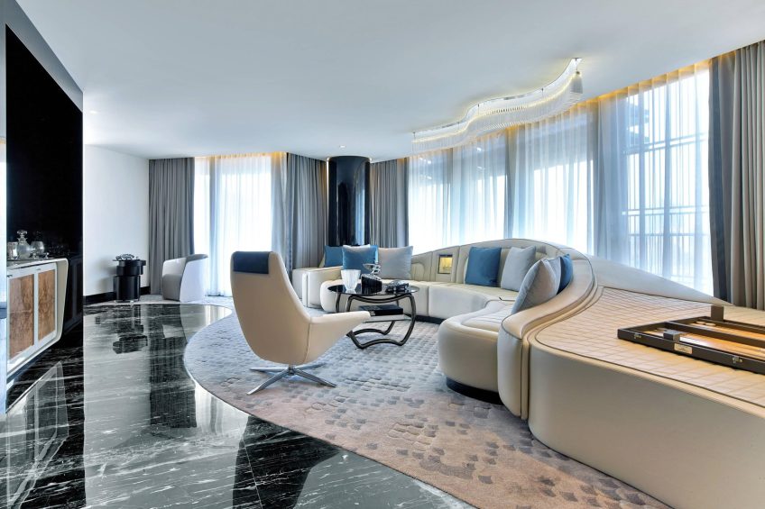 The St. Regis Istanbul Hotel - Istanbul, Turkey - Bentley Suite Living Area