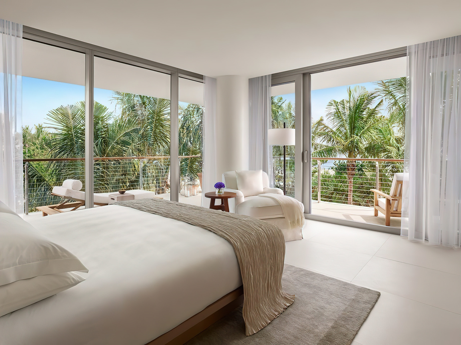 The Miami Beach EDITION Hotel – Miami Beach, FL, USA – Bungalow Oceanfront Suite