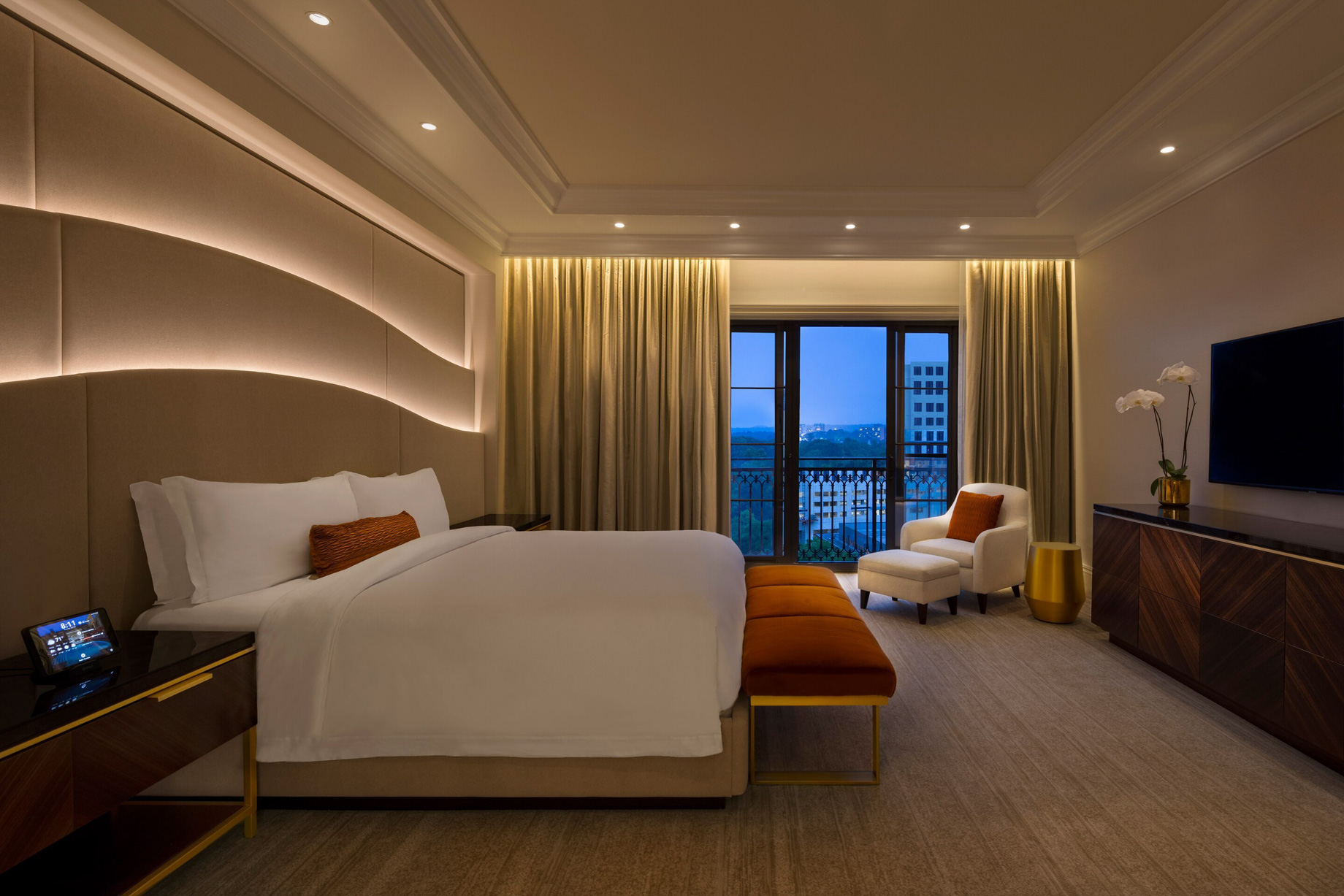 The St. Regis Atlanta Hotel – Atlanta, GA, USA – Empire Suite Guest Bedroom
