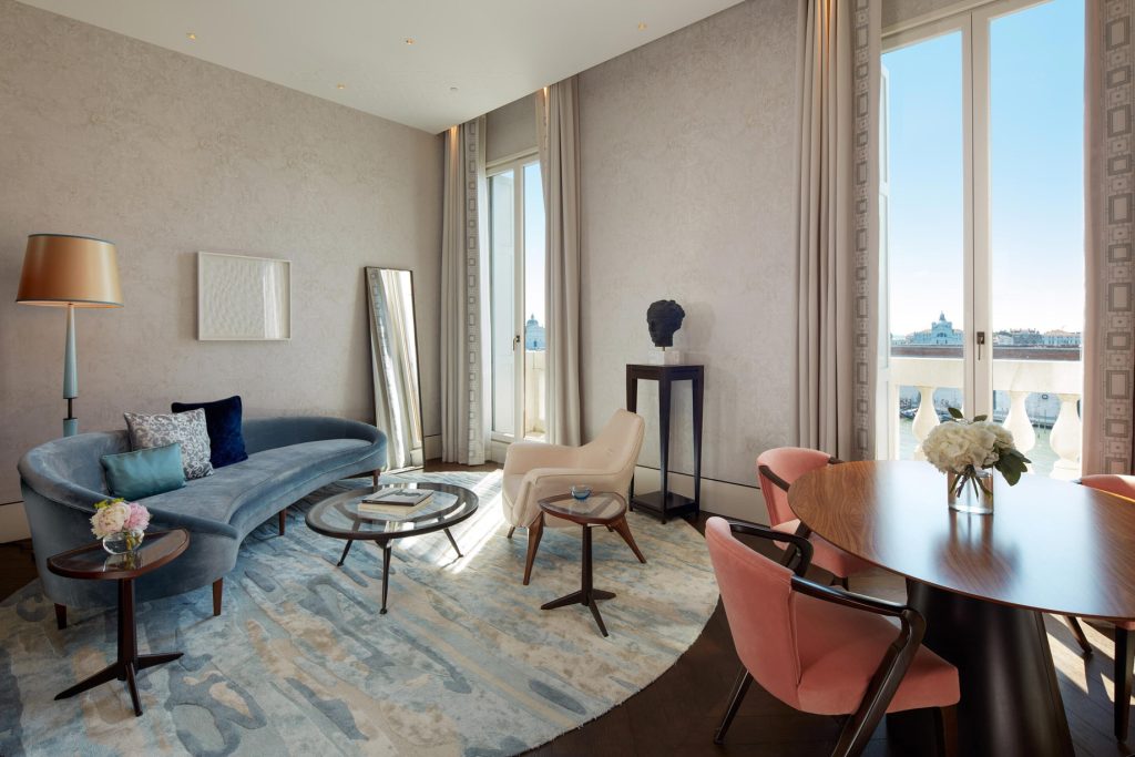 The St. Regis Venice Hotel - Venice, Italy - Grand Canal View Suite Seating