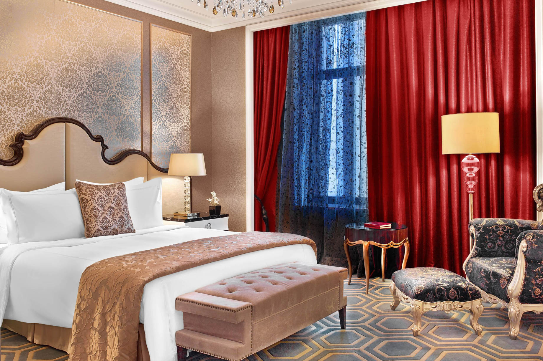 The St. Regis Moscow Nikolskaya Hotel - Moscow, Russia - St. Regis Suite Bedroom