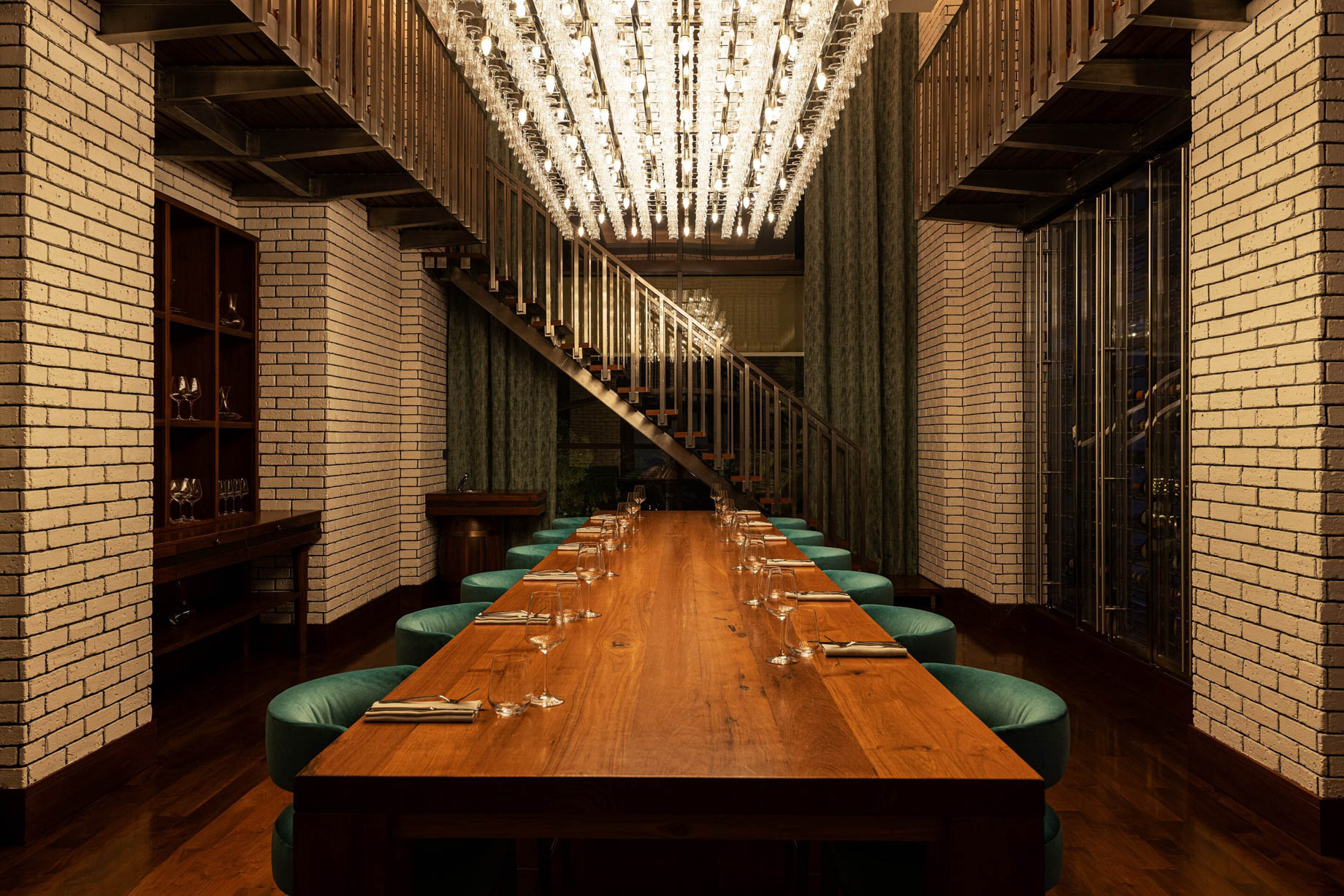 The St. Regis Saadiyat Island Resort - Abu Dhabi, UAE - Mazi Abu Dhabi Dining Table