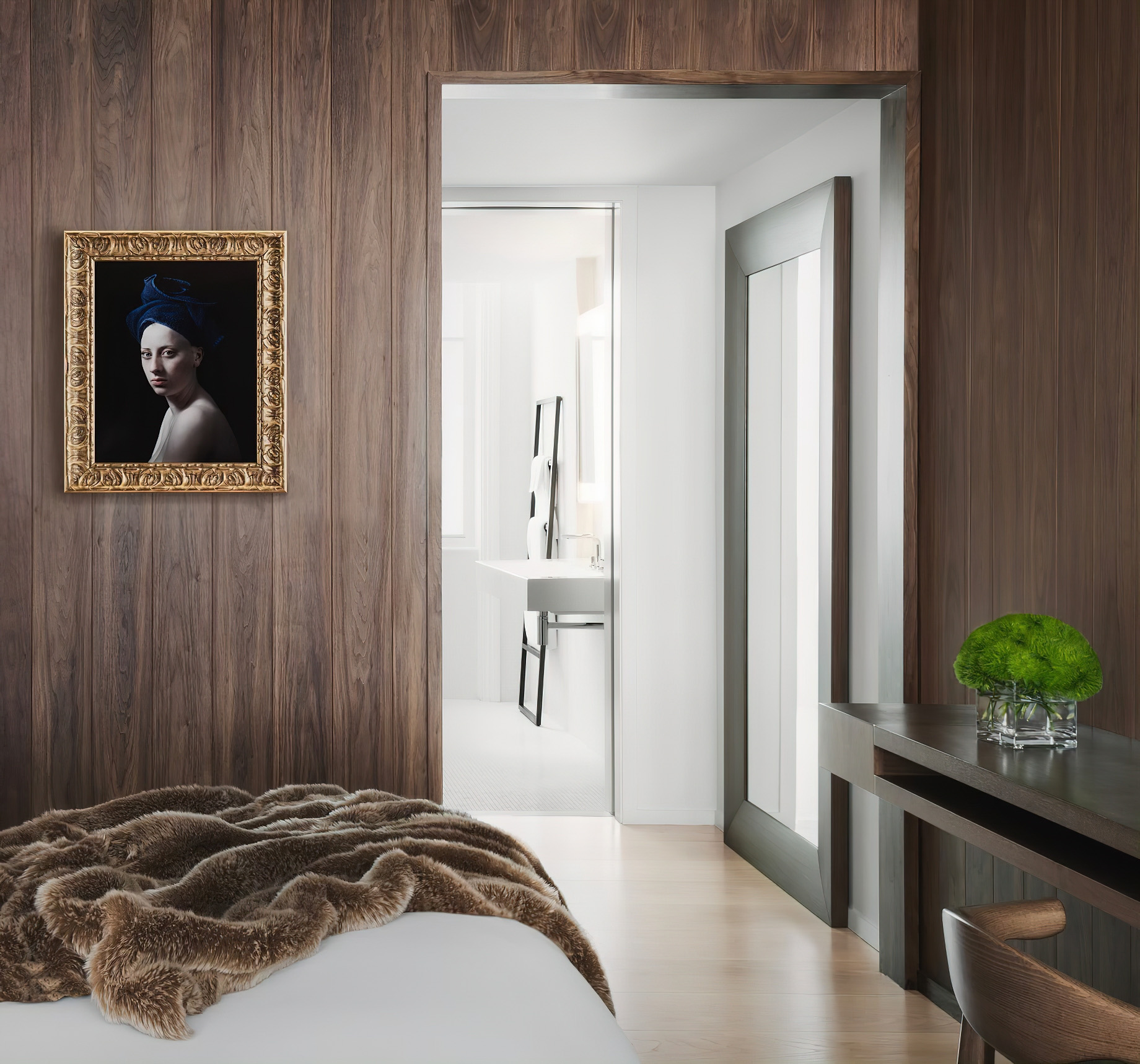 The London EDITION Hotel – London, United Kingdom – Bathroom Entrance