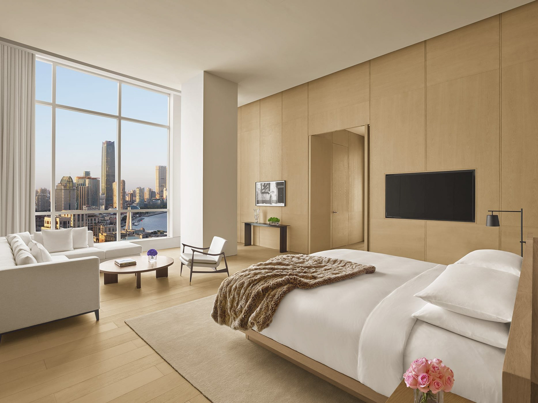 The Shanghai EDITION Hotel – Shanghai, China – Penthouse Suite Bedroom