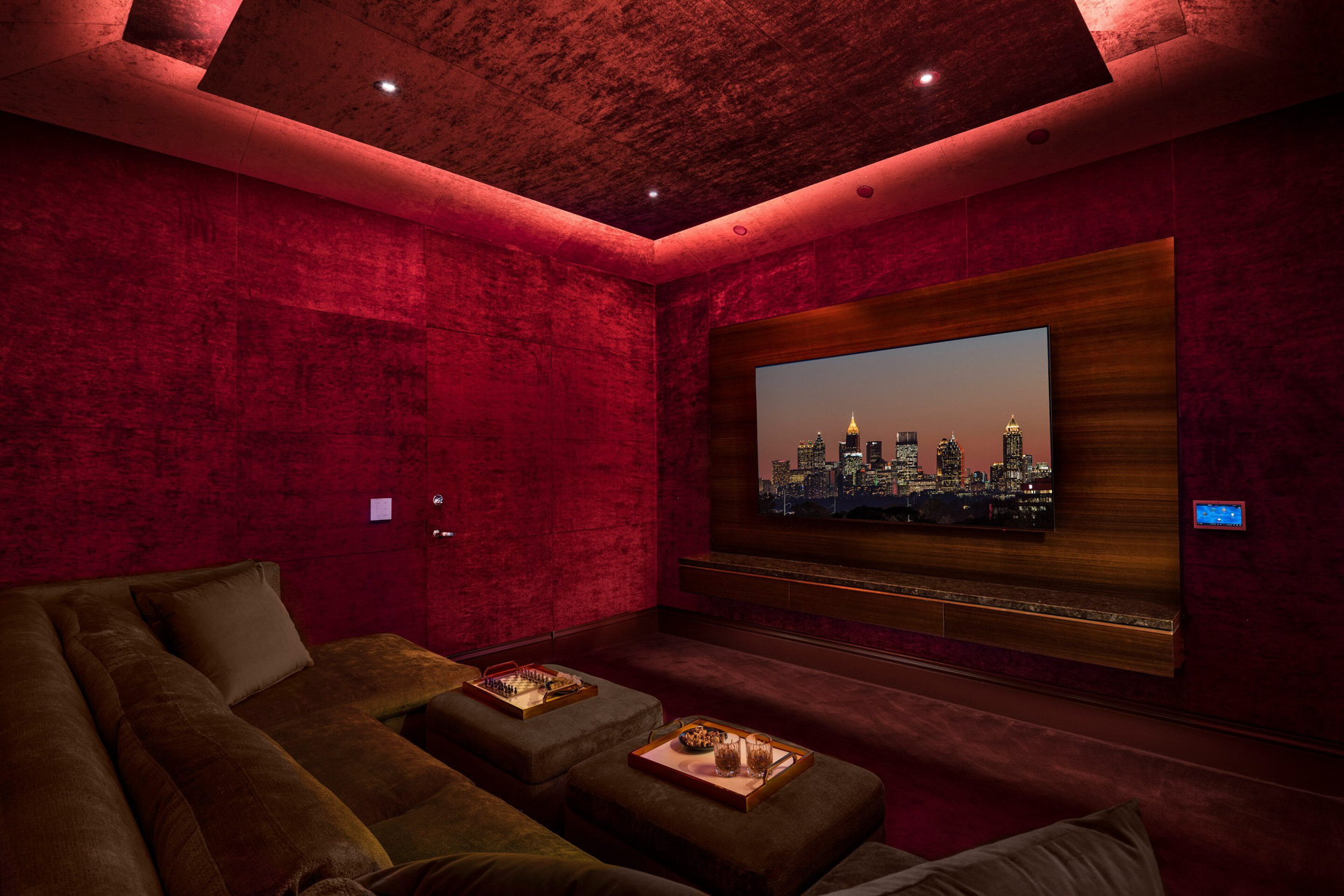 The St. Regis Atlanta Hotel – Atlanta, GA, USA – Empire Suite Media Room