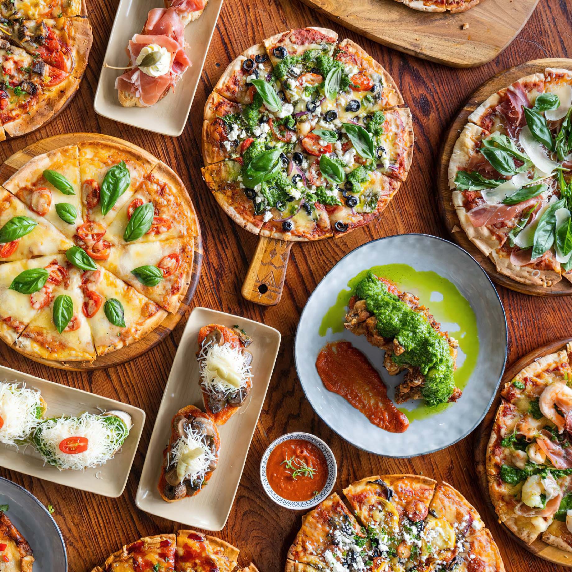 The St. Regis Doha Hotel - Doha, Qatar - Pizza and Pasta Dishes