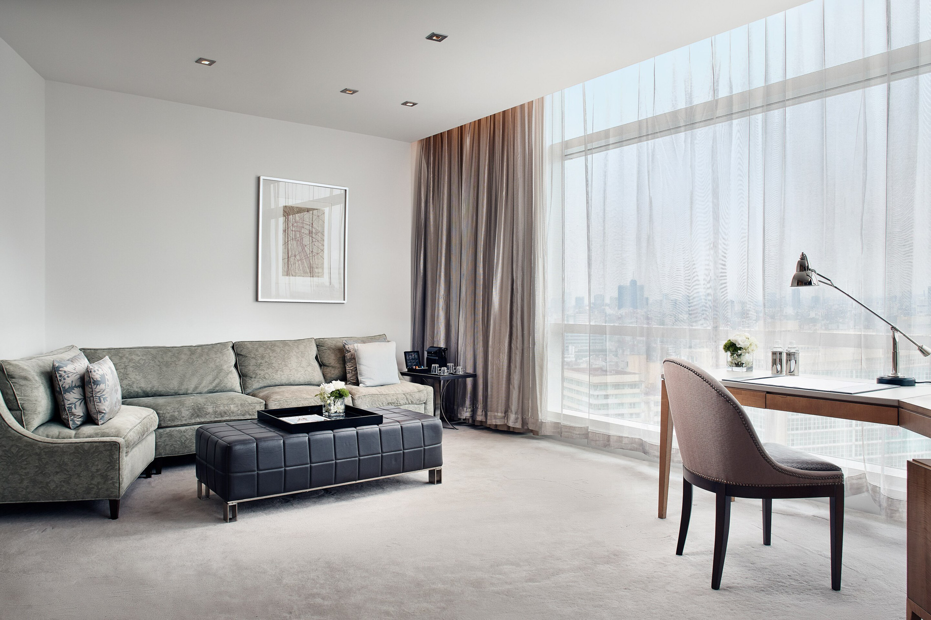 The St. Regis Mexico City Hotel – Mexico City, Mexico – Executive Suite Living Area Seating