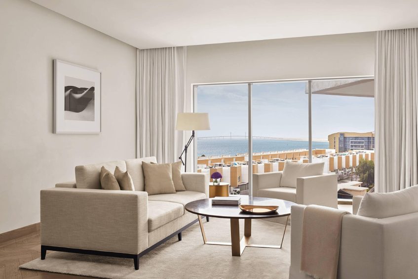 The Abu Dhabi EDITION Hotel - Abu Dhabi, UAE - Suite Living Room