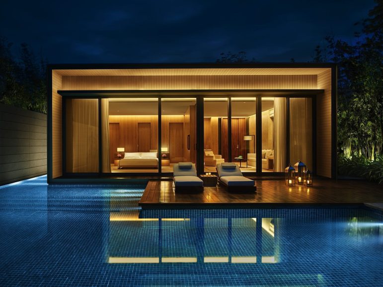 The Sanya EDITION Hotel - Sanya, Hainan, China - One Bedroom Villa Pool Deck