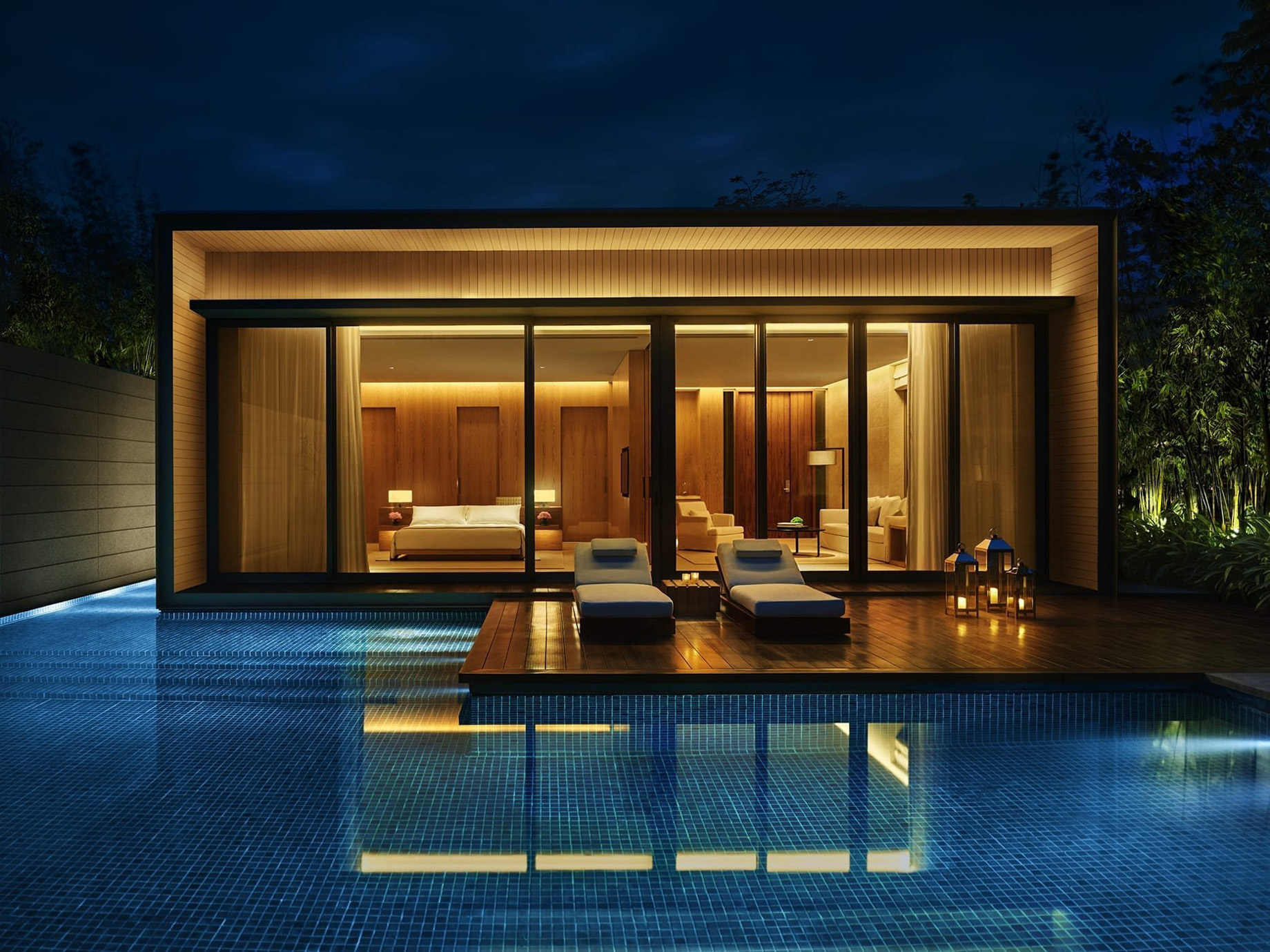 The Sanya EDITION Hotel – Sanya, Hainan, China – One Bedroom Villa Pool Deck