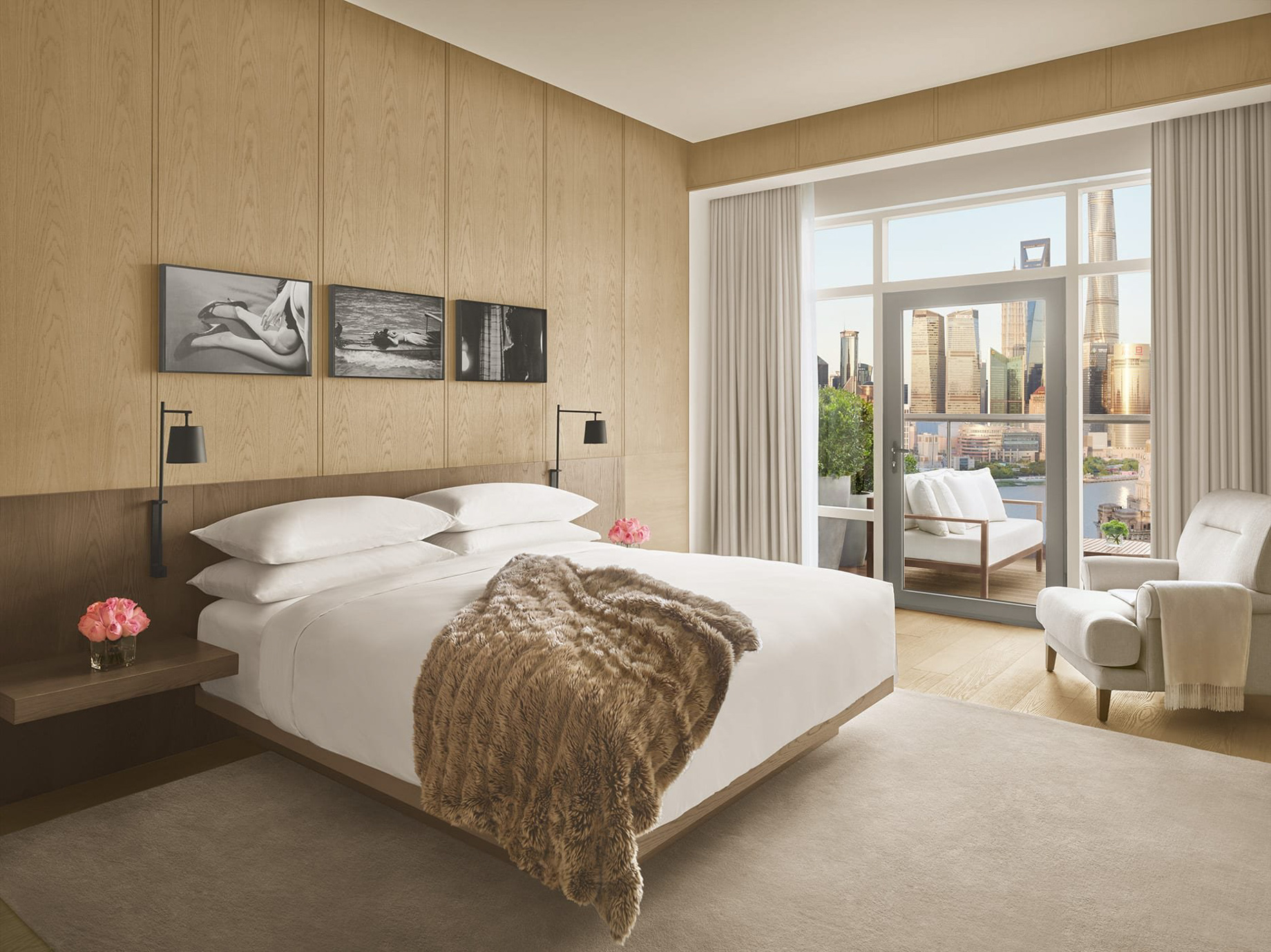 The Shanghai EDITION Hotel – Shanghai, China – Terrace Suite Bedroom