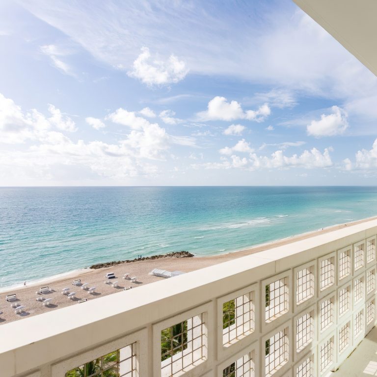 The Miami Beach EDITION Hotel – Miami Beach, FL, USA – Penthouse Balcony Ocean View