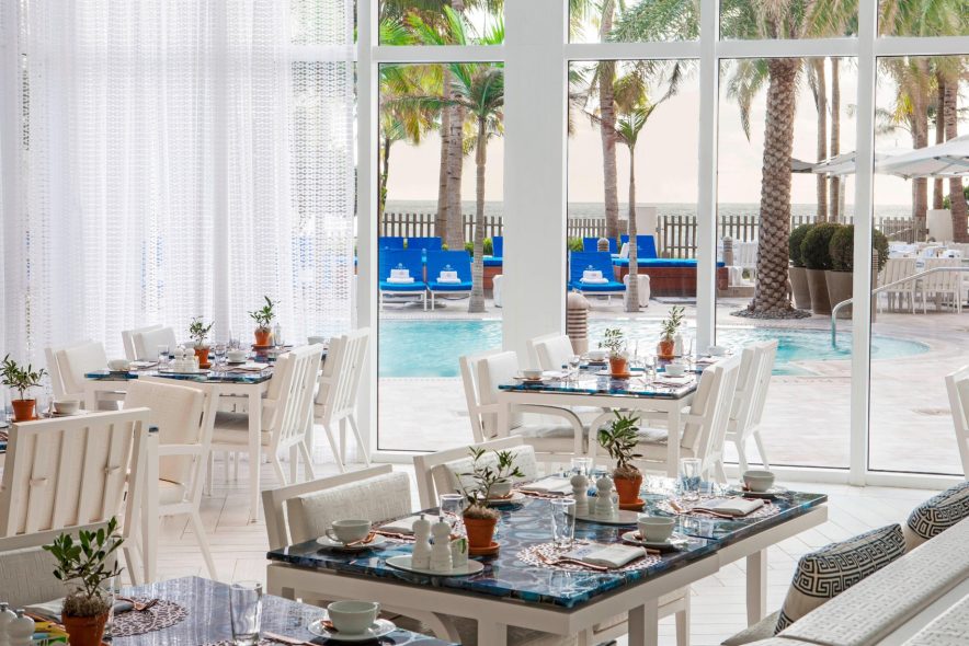 The St. Regis Bal Harbour Resort - Miami Beach, FL, USA - Atlantikos Dining