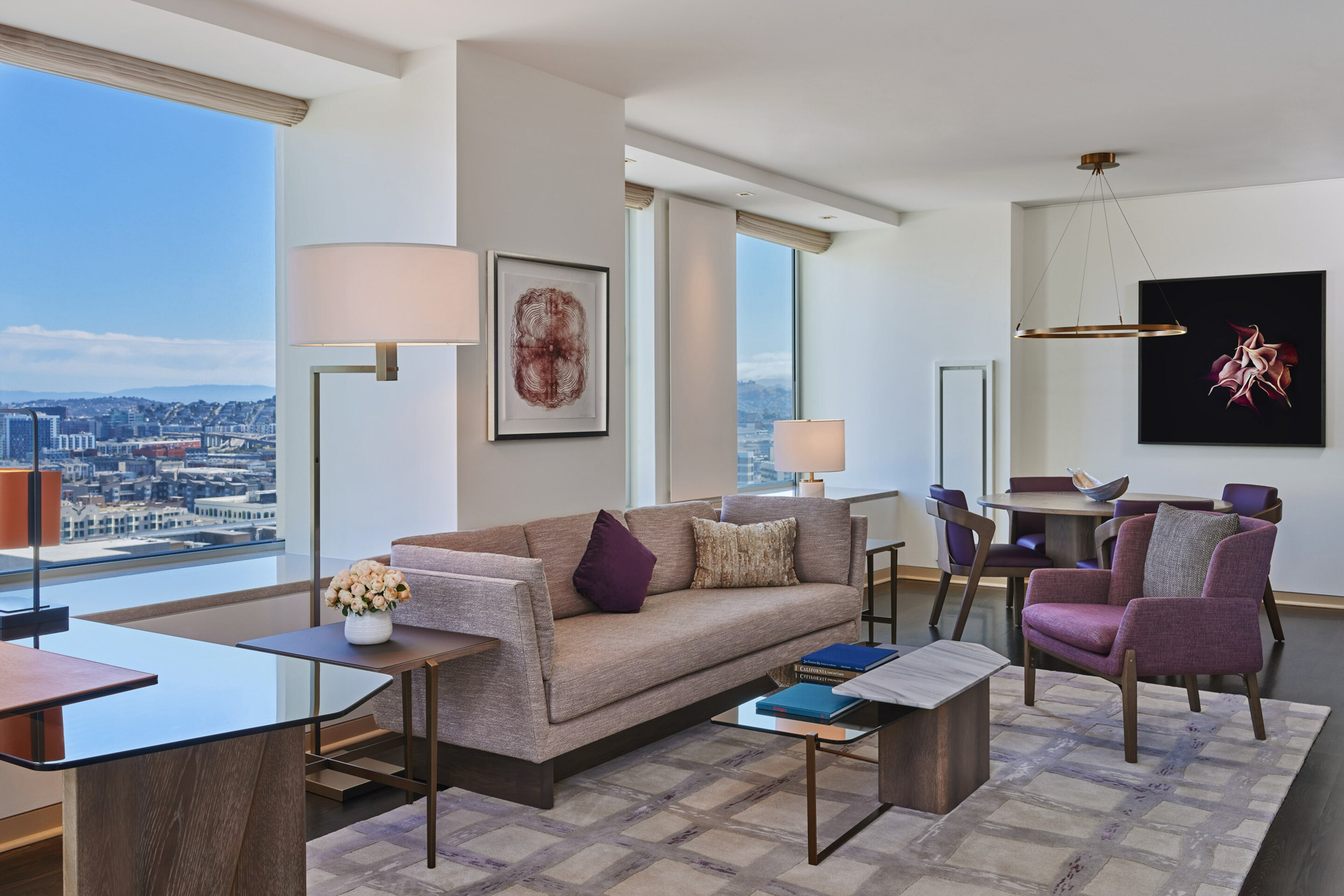 The St. Regis San Francisco Hotel – San Francisco, CA, USA – Metropolitan Suite Living Room