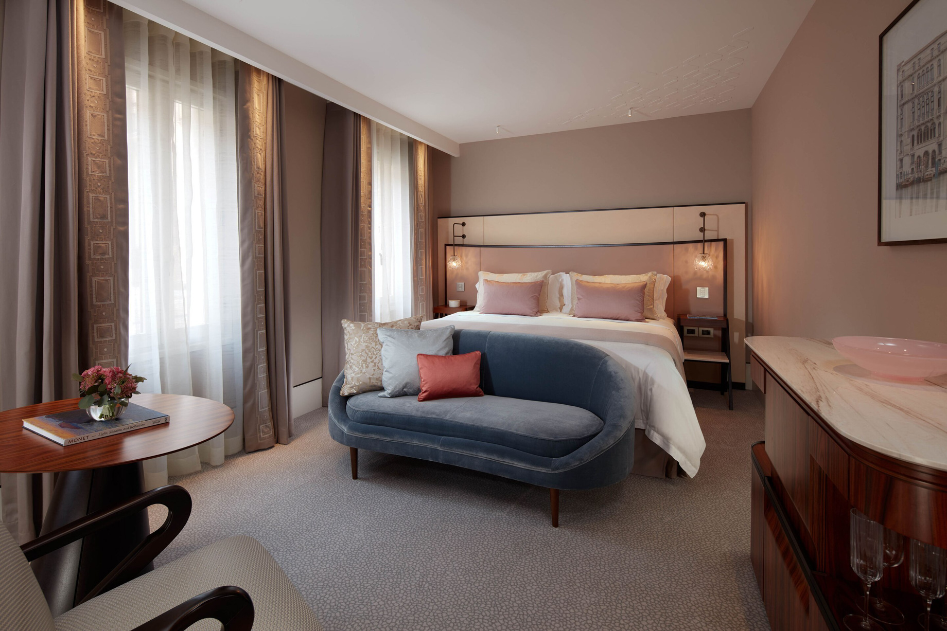 The St. Regis Venice Hotel - Venice, Italy - Grand Deluxe Room Bed