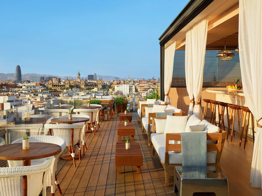 The Barcelona EDITION Hotel - Barcelona, Spain - The Roof Terrace Restaurant