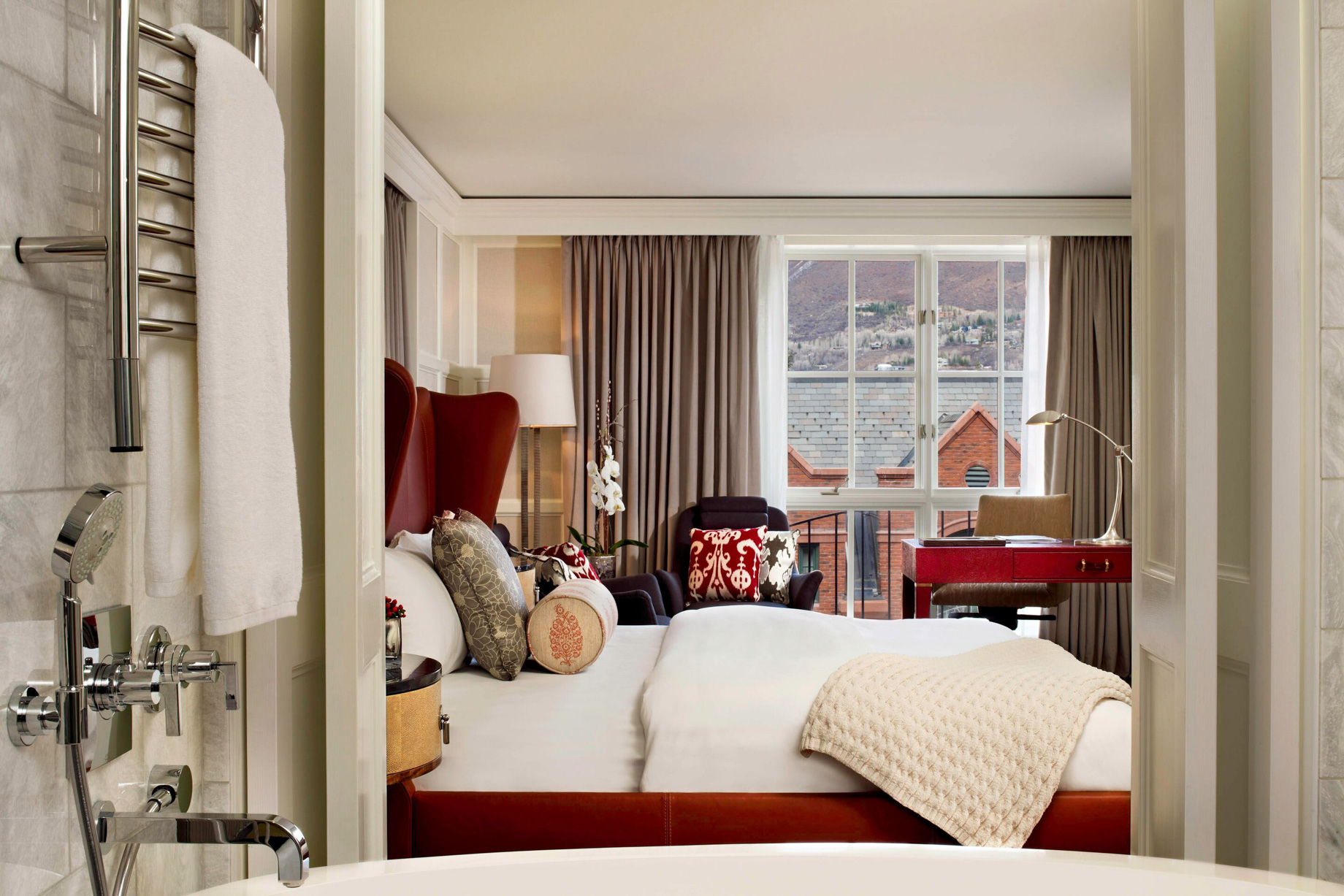 The St. Regis Aspen Resort – Aspen, CO, USA – Deluxe King Guest Room Interior