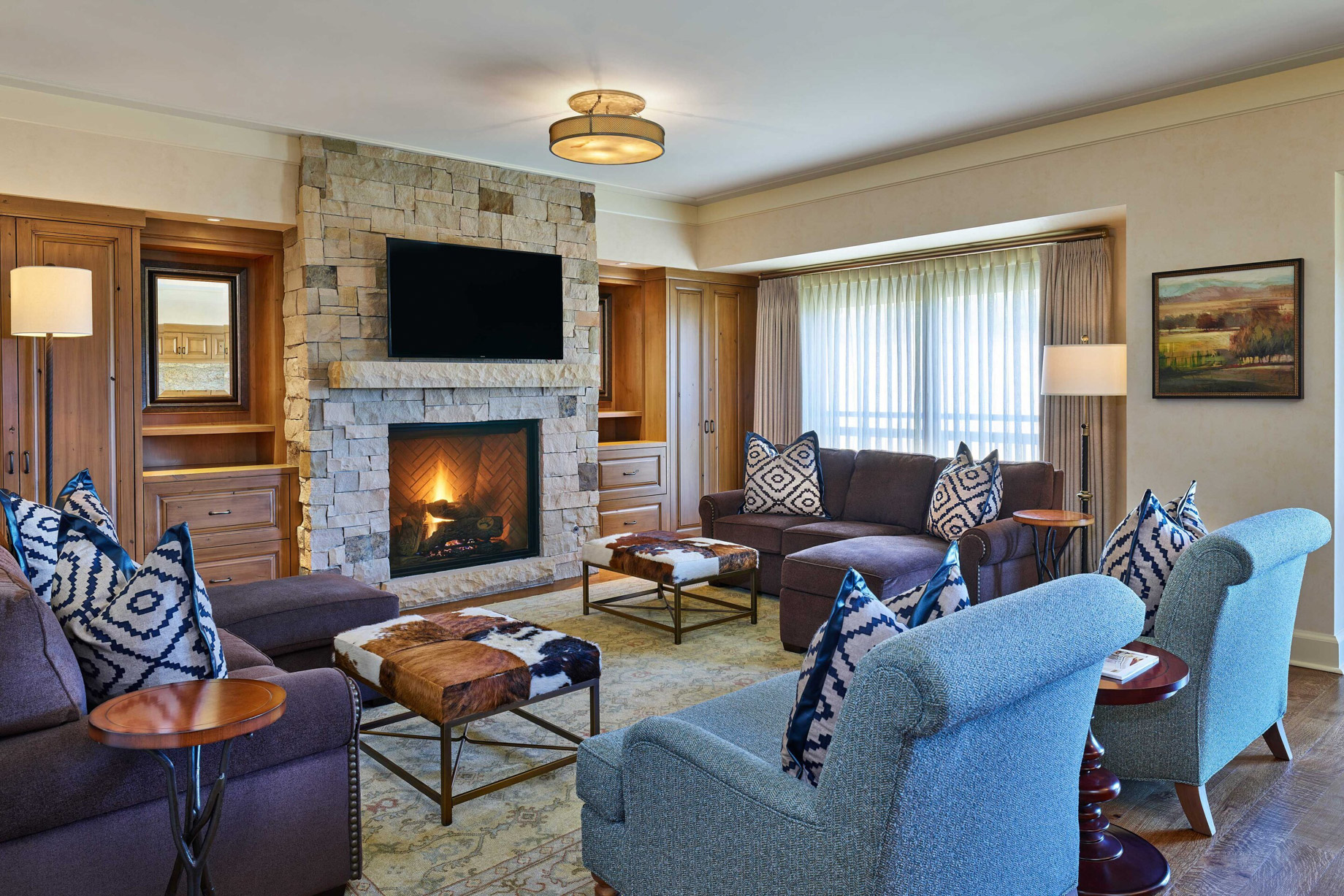 The St. Regis Deer Valley Resort - Park City, UT, USA - Executive Suite Living Room