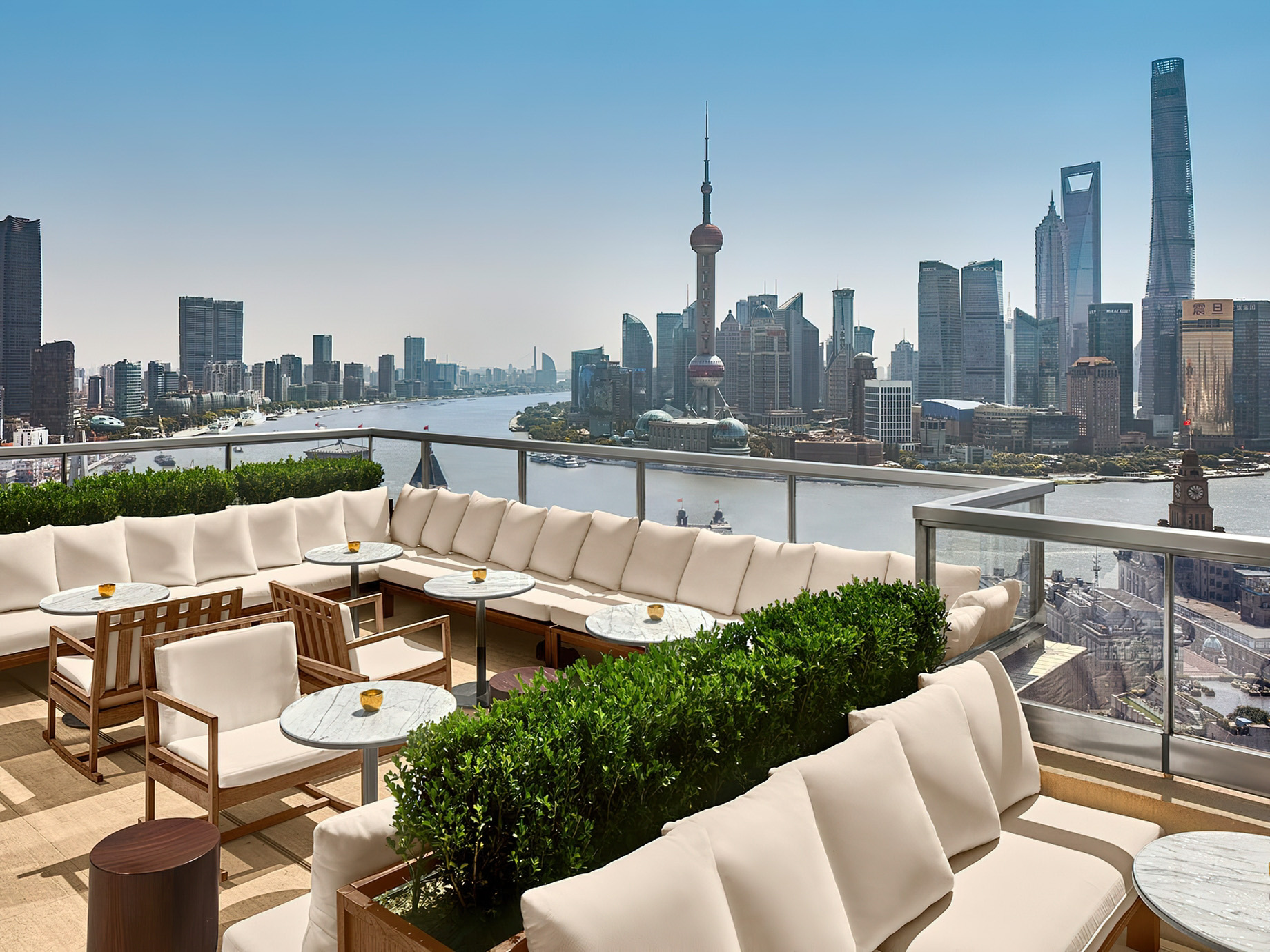 The Shanghai EDITION Hotel – Shanghai, China – Roof Day View