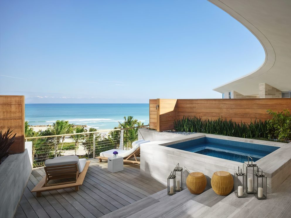 The Miami Beach EDITION Hotel - Miami Beach, FL, USA - Premier Bungalow Oceanfront Suite