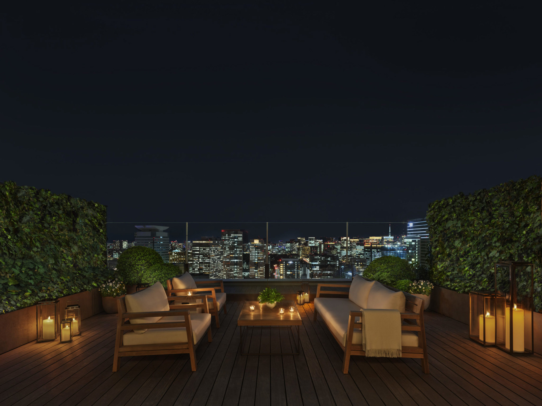 The Tokyo EDITION Toranomon Hotel – Tokyo, Japan – Loft Terrace Guest Room Outdoor Terrace