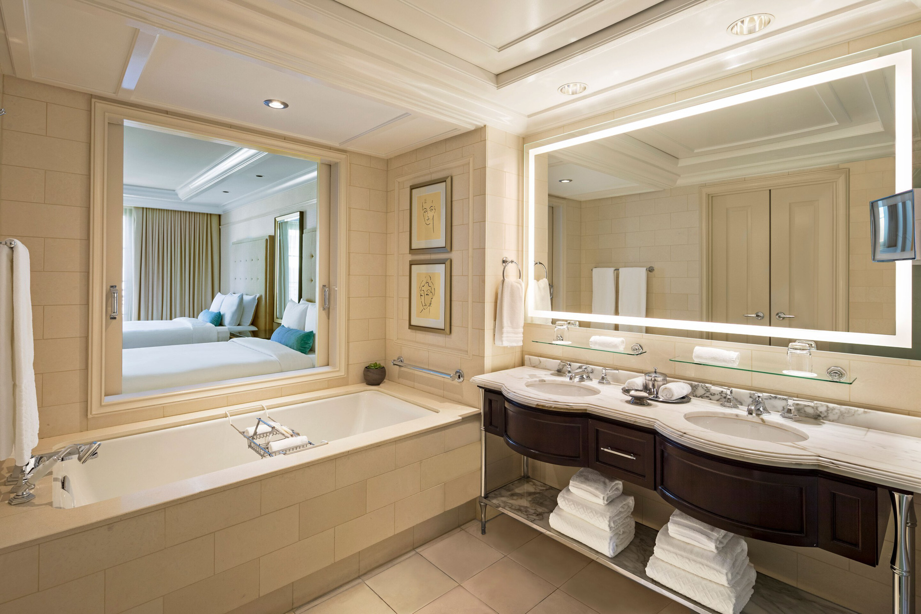 The St. Regis Atlanta Hotel – Atlanta, GA, USA – Guest Bathroom