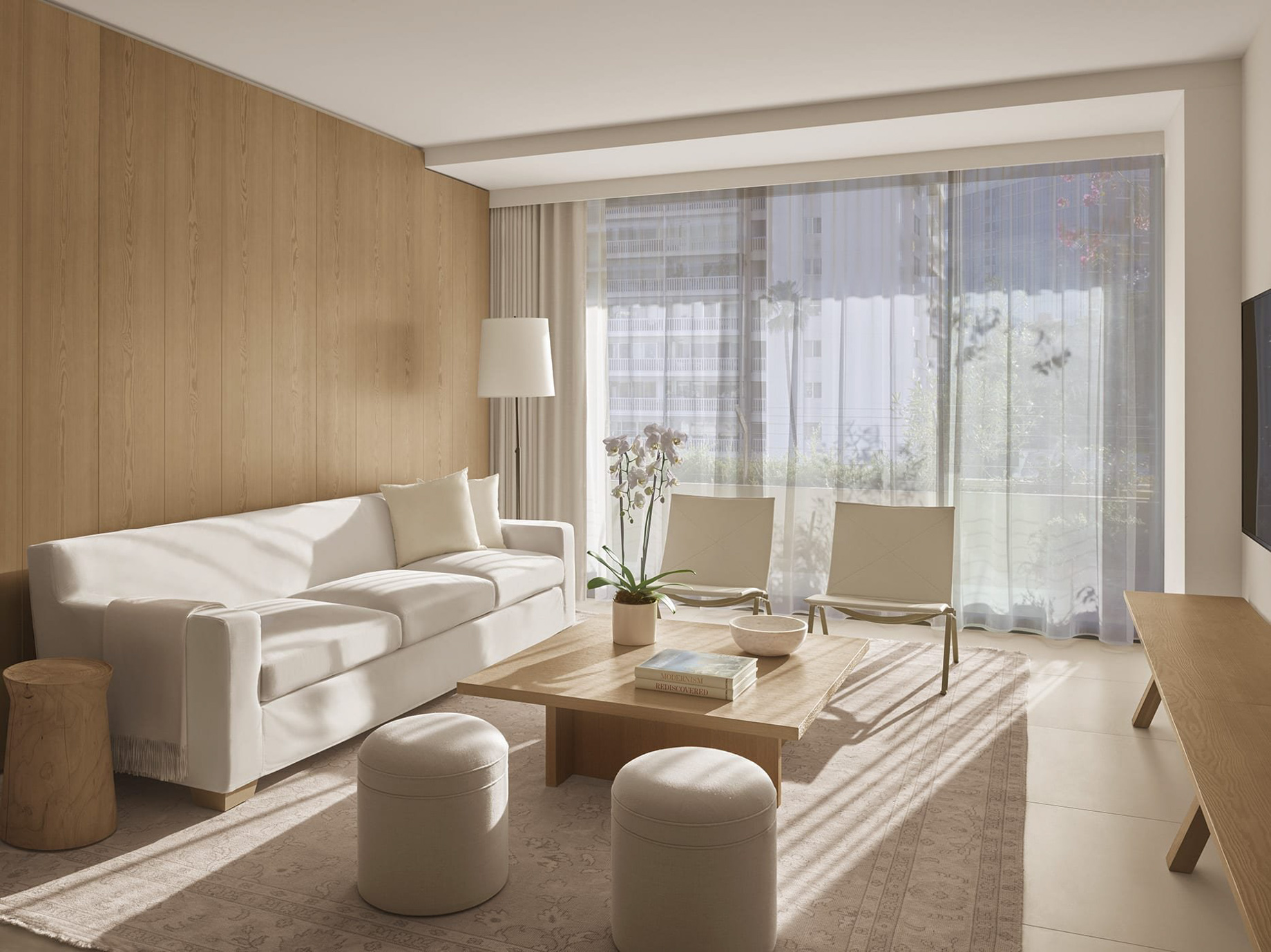 The West Hollywood EDITION Hotel – West Hollywood, CA, USA – Guest Living Room