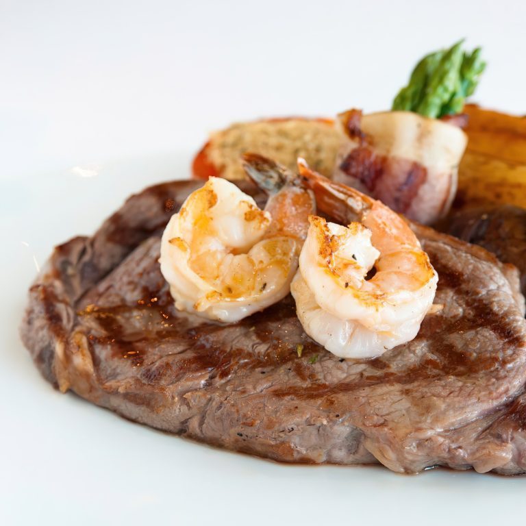 The St. Regis Doha Hotel – Doha, Qatar – Steak and Shrimp