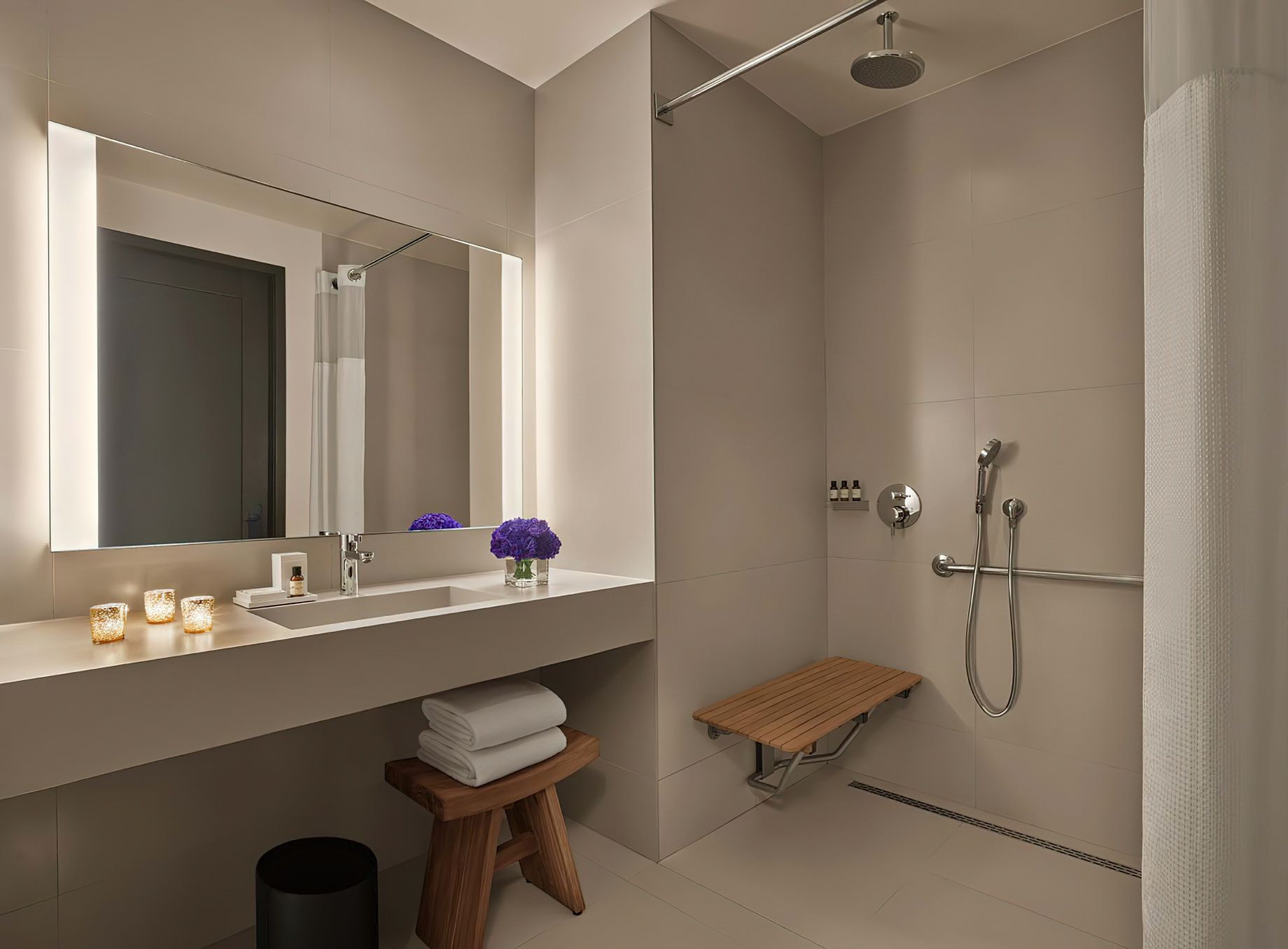 The New York EDITION Hotel - New York, NY, USA - Elegant Bathroom