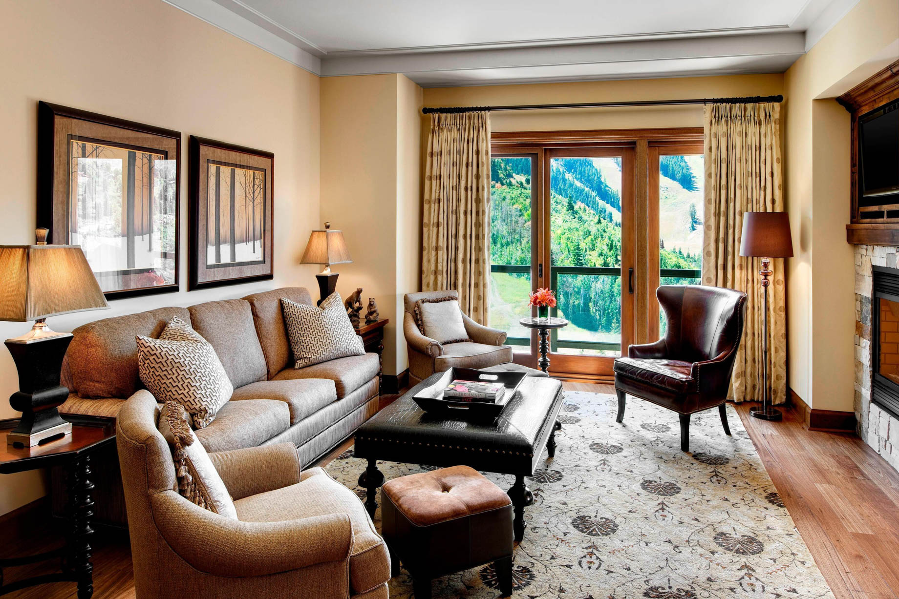 The St. Regis Deer Valley Resort - Park City, UT, USA - St. Regis Residence Guest Living Area