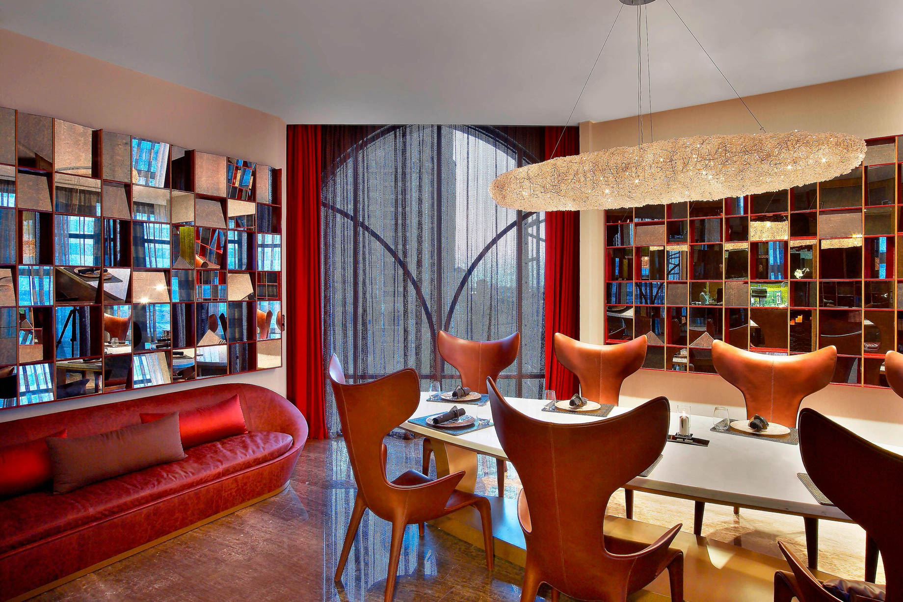 The St. Regis Doha Hotel - Doha, Qatar - Astor Grill Dining Area