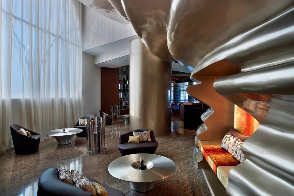The St. Regis Doha Hotel - Doha, Qatar - Astor Grill Lounge Area