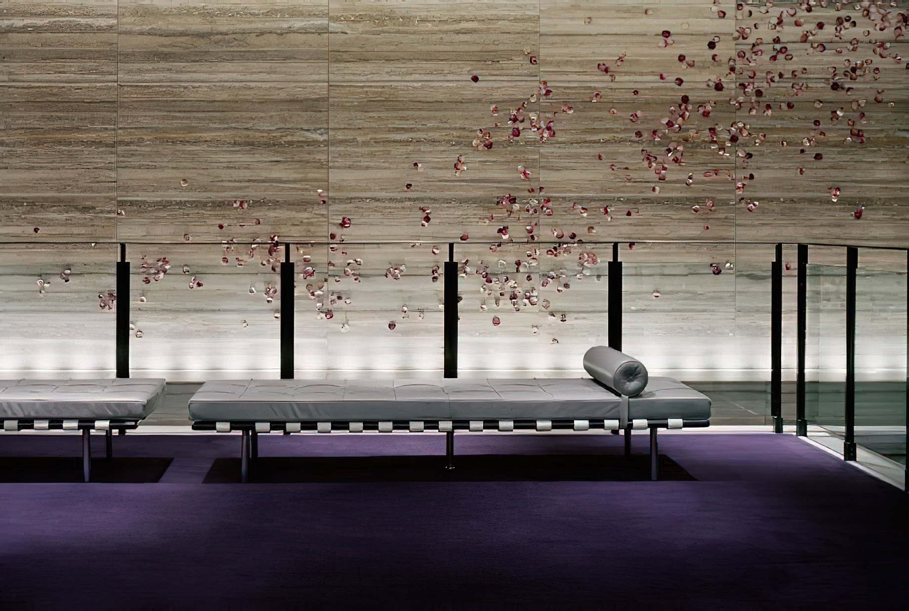 The St. Regis San Francisco Hotel – San Francisco, CA, USA – Level Two Featuring Petal Artwork by Pascale Girardin