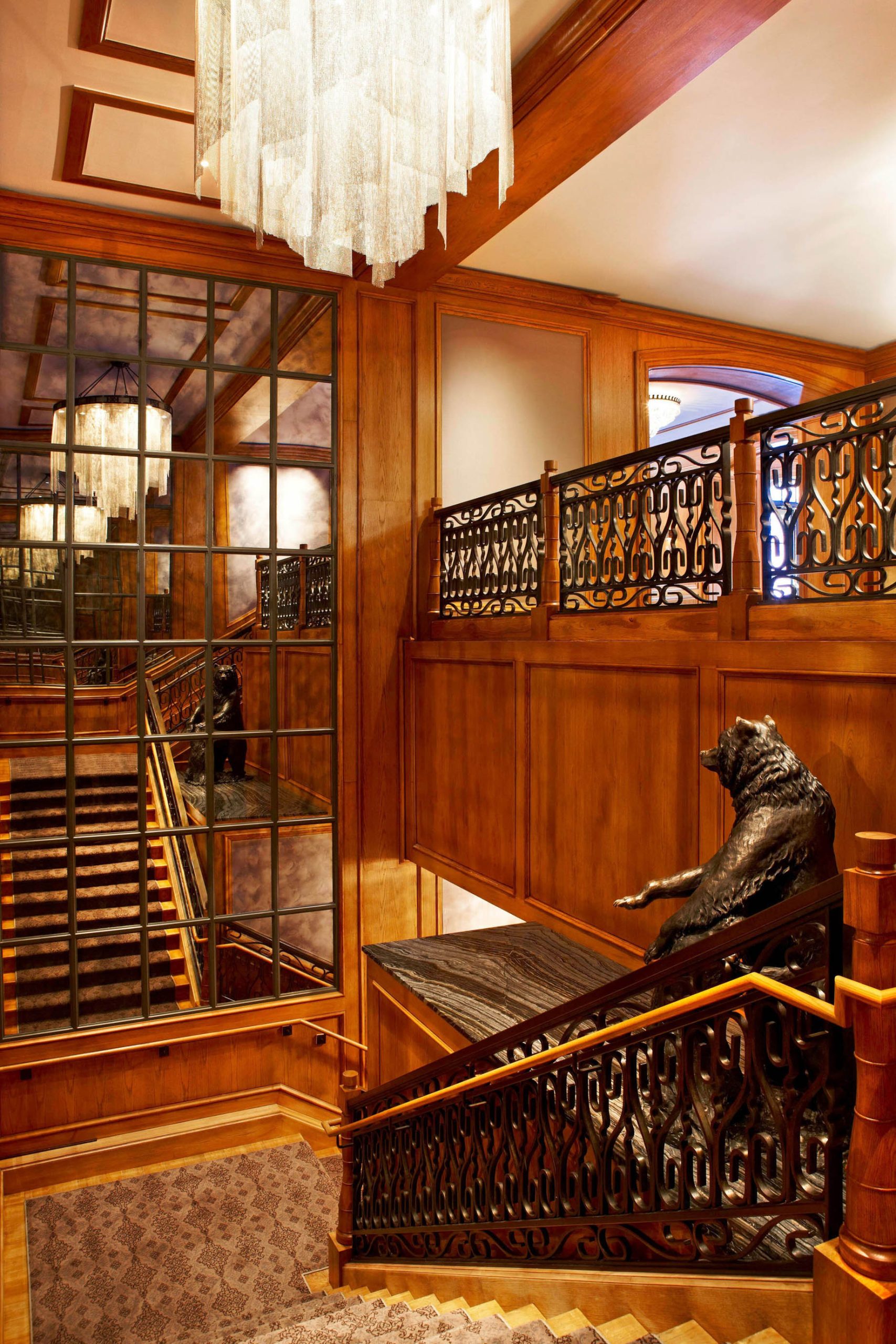 The St. Regis Aspen Resort – Aspen, CO, USA – Grand Staircase