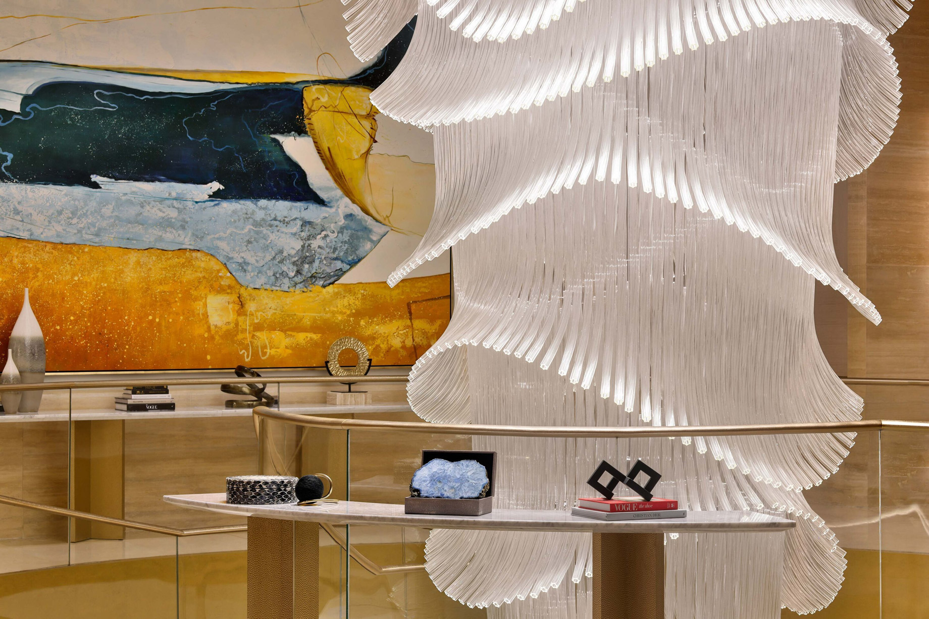 The St. Regis Dubai The Palm Jumeirah Hotel – Dubai, UAE – The Chandelier