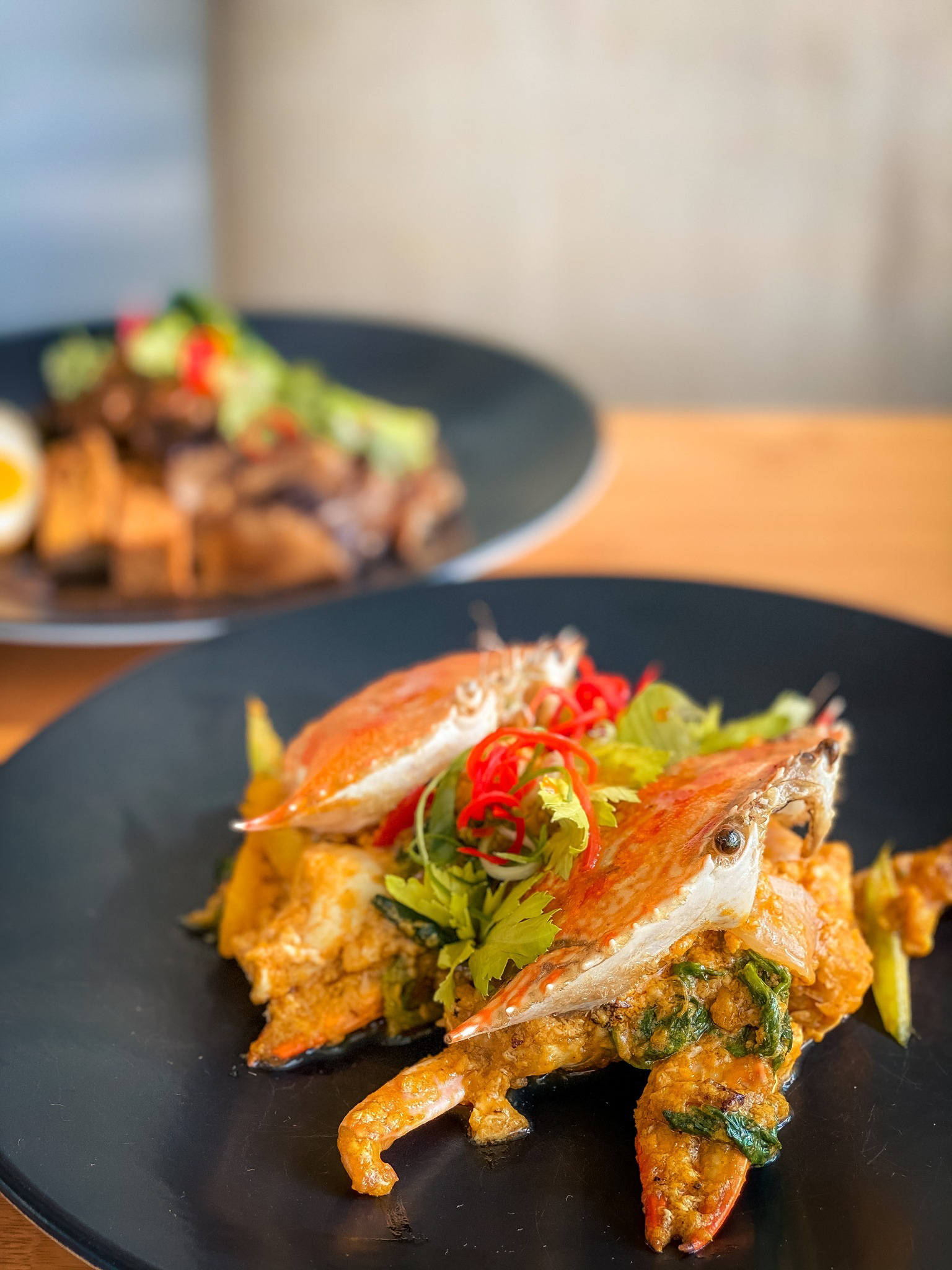 The St. Regis Saadiyat Island Resort - Abu Dhabi, UAE - Crab and Curry Dish