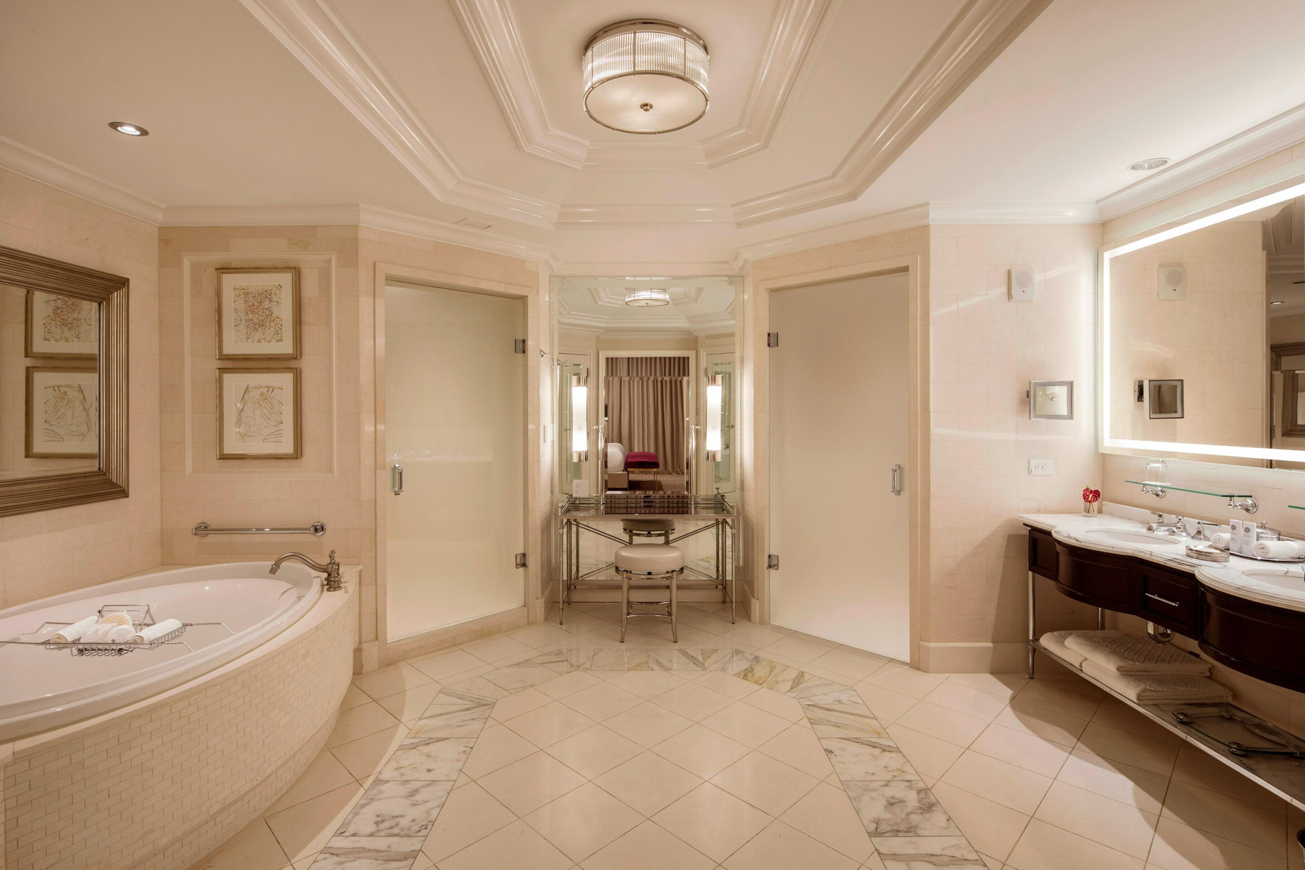 The St. Regis Atlanta Hotel – Atlanta, GA, USA – St. Regis Suite Bathroom