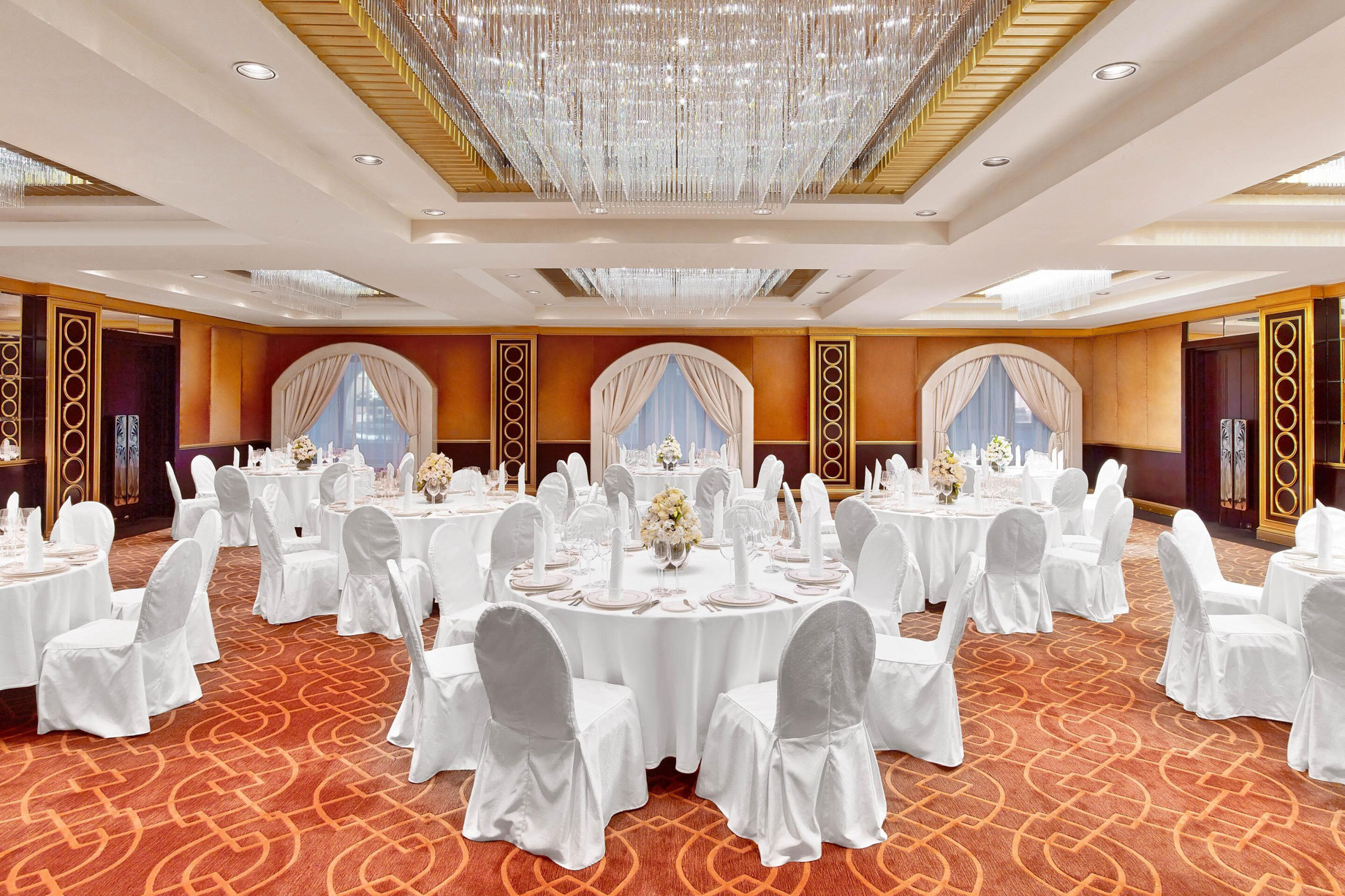 The St. Regis Moscow Nikolskaya Hotel – Moscow, Russia – Kandinsky Hall Round Tables