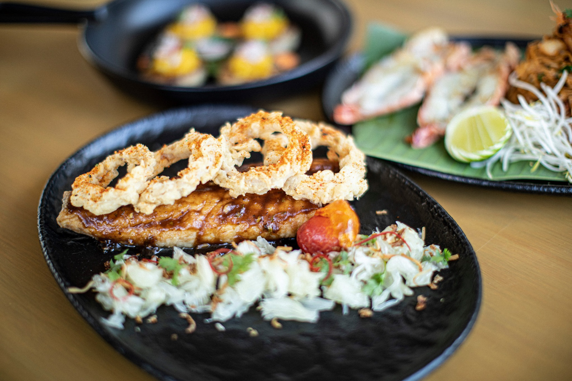 The St. Regis Saadiyat Island Resort – Abu Dhabi, UAE – Fried Sea Bass Fillet