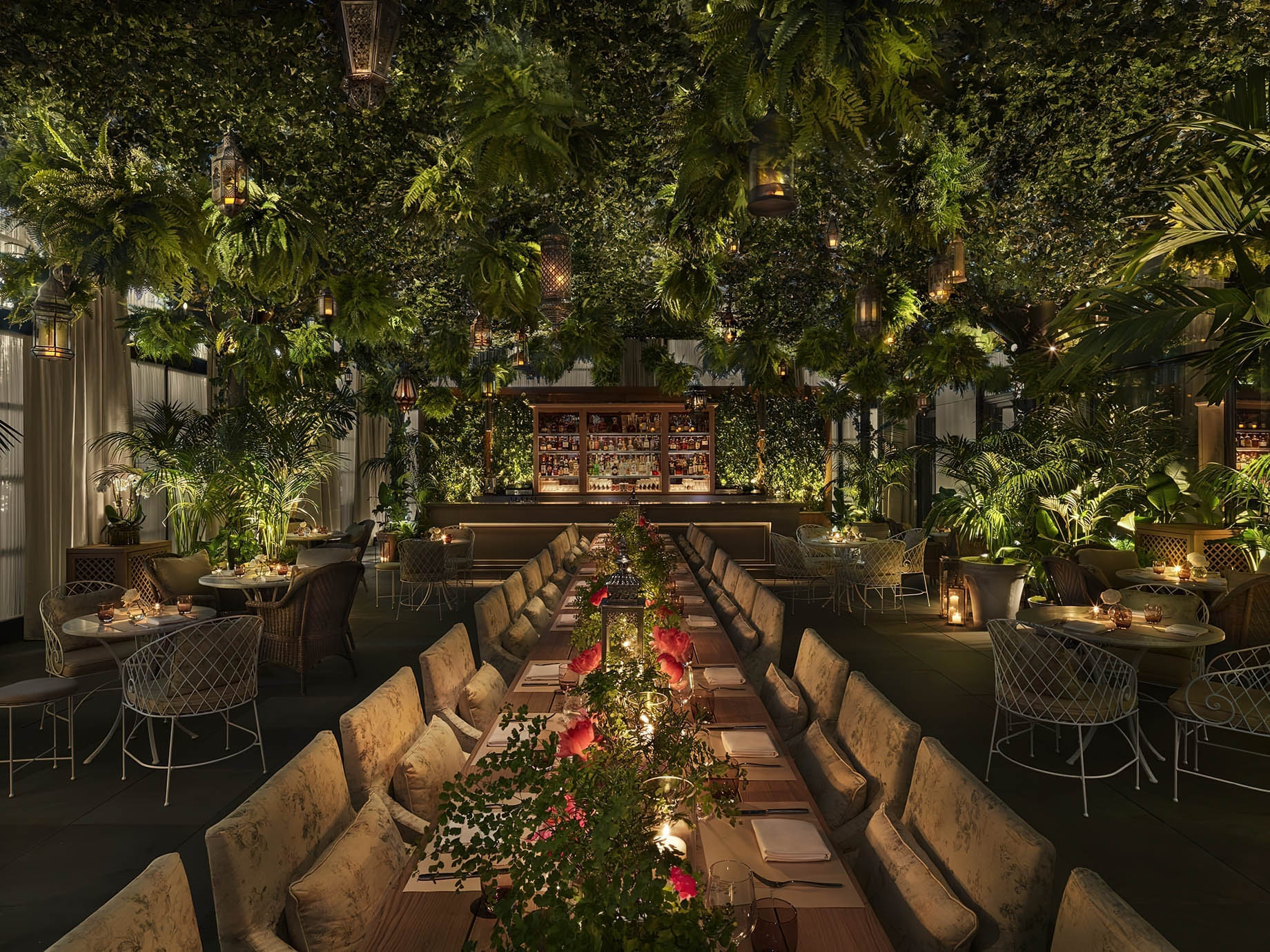 The Times Square EDITION Hotel – New York, NY, USA – Garden West Night