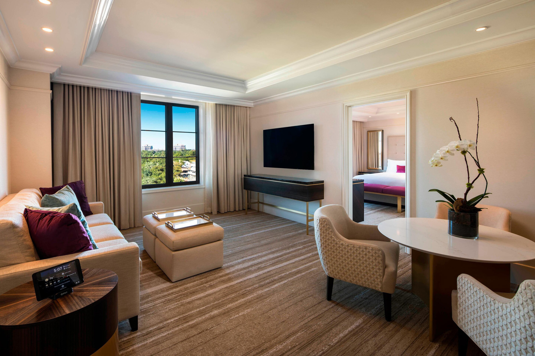 The St. Regis Atlanta Hotel – Atlanta, GA, USA – St. Regis Suite Living Room