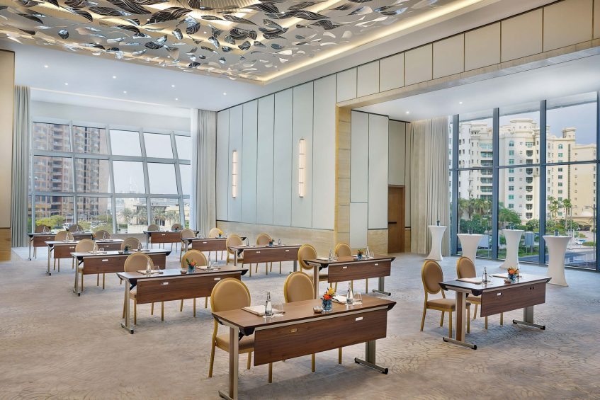 The St. Regis Dubai The Palm Jumeirah Hotel - Dubai, UAE - Astor Ballroom Classroom Seating