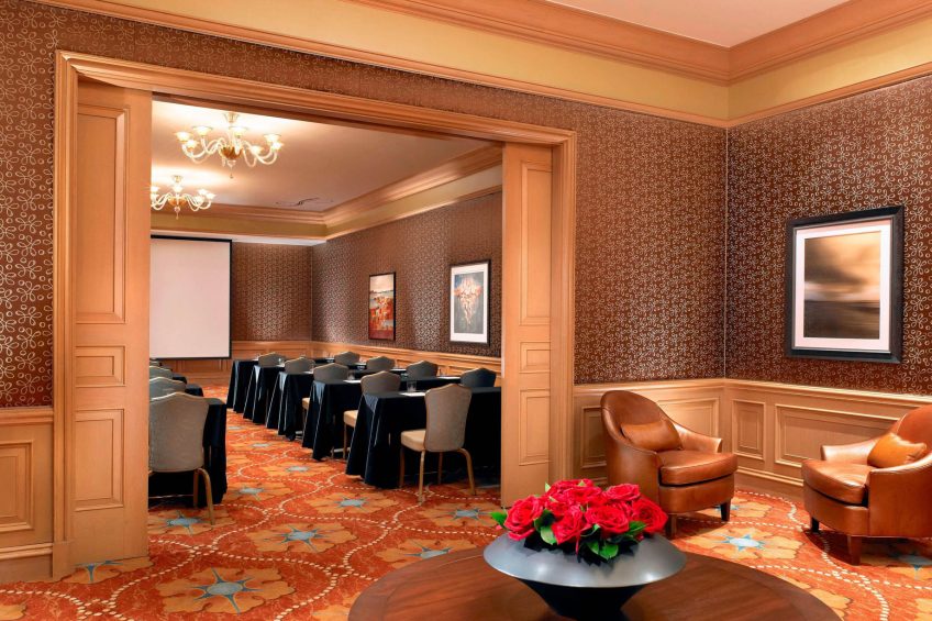 The St. Regis Houston Hotel - Houston, TX, USA - The Plaza Meeting Room Classroom Setup