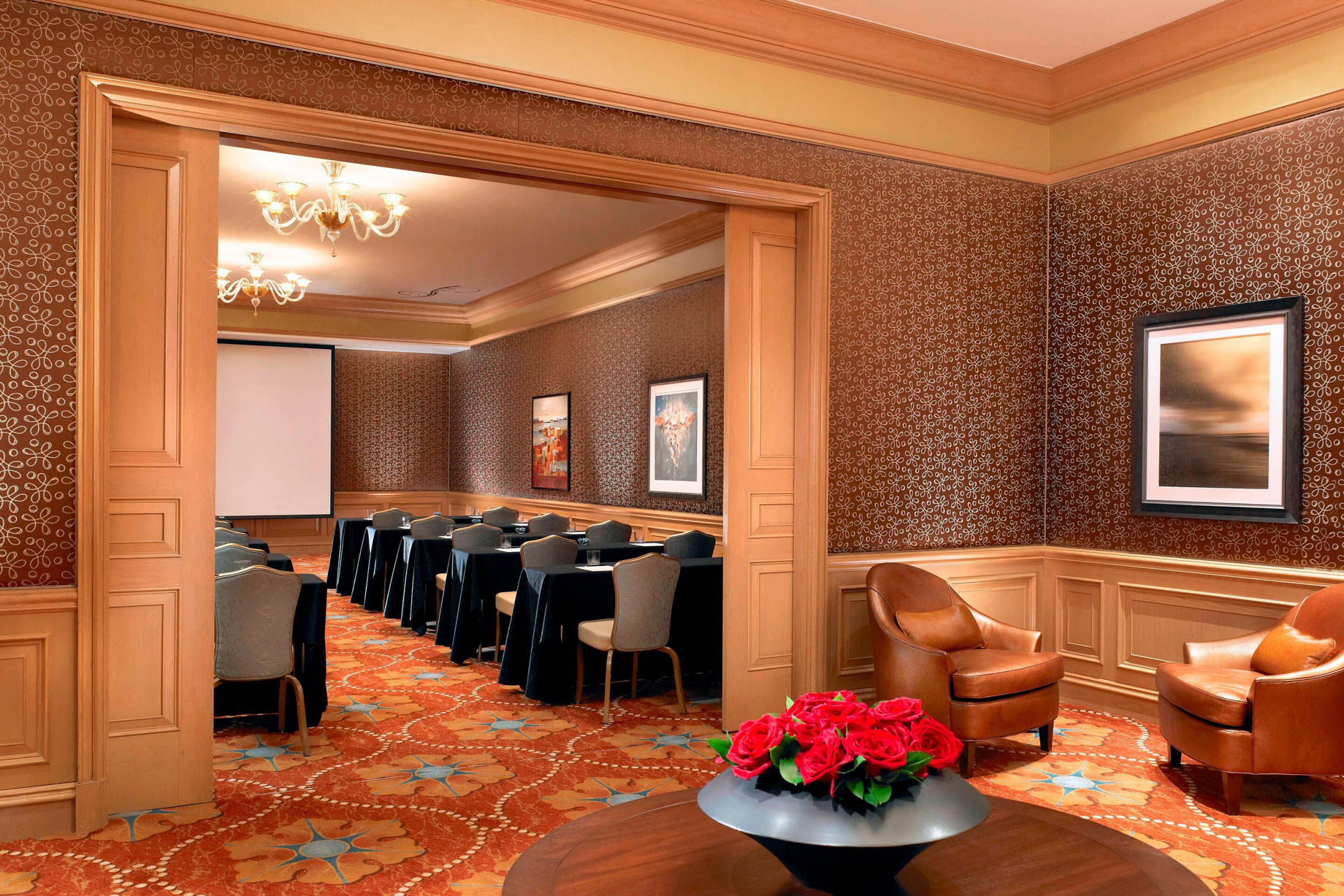 The St. Regis Houston Hotel – Houston, TX, USA – The Plaza Meeting Room Classroom Setup