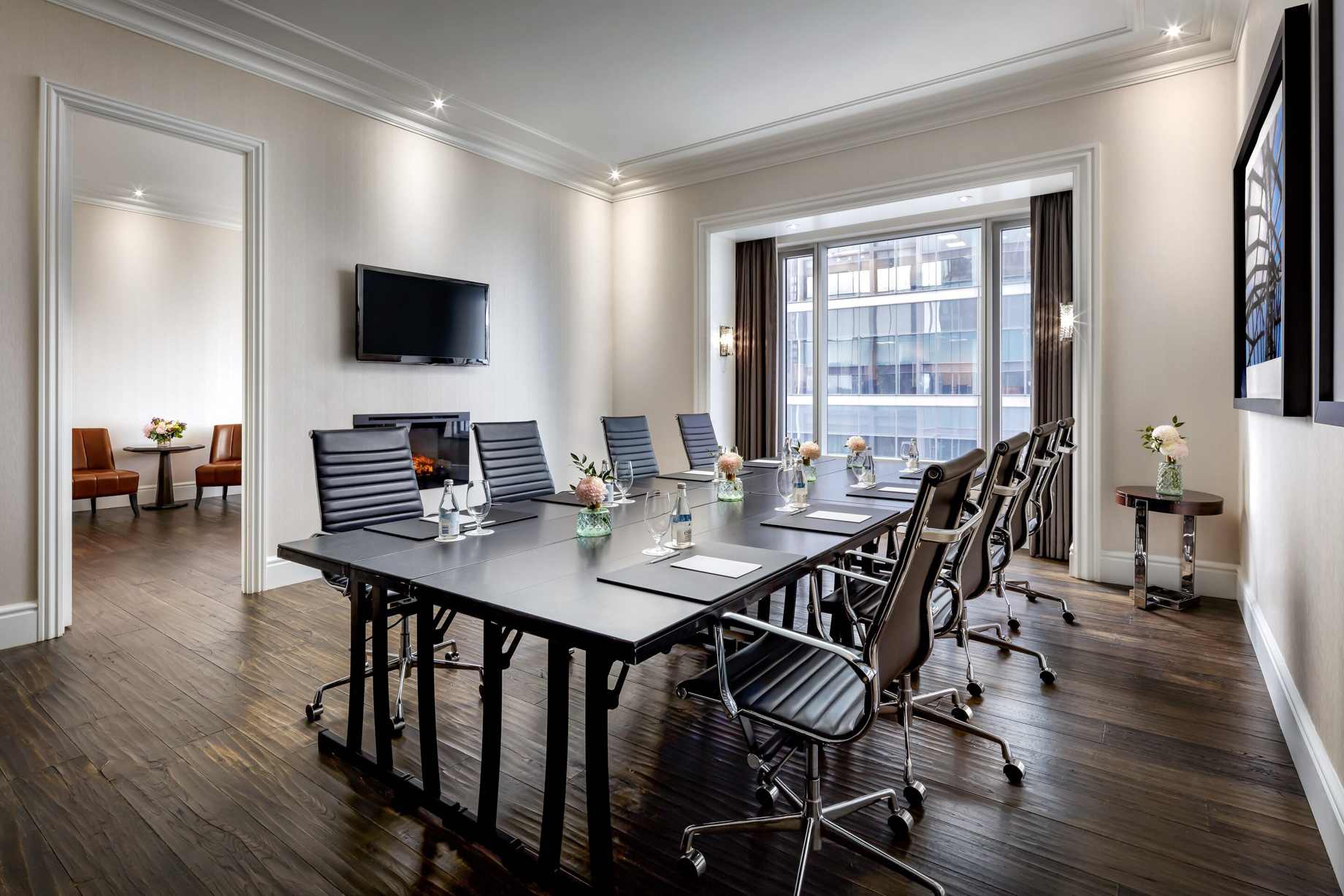 The St. Regis Toronto Hotel – Toronto, Ontario, Canada – Bank Street Room Boardroom Setup