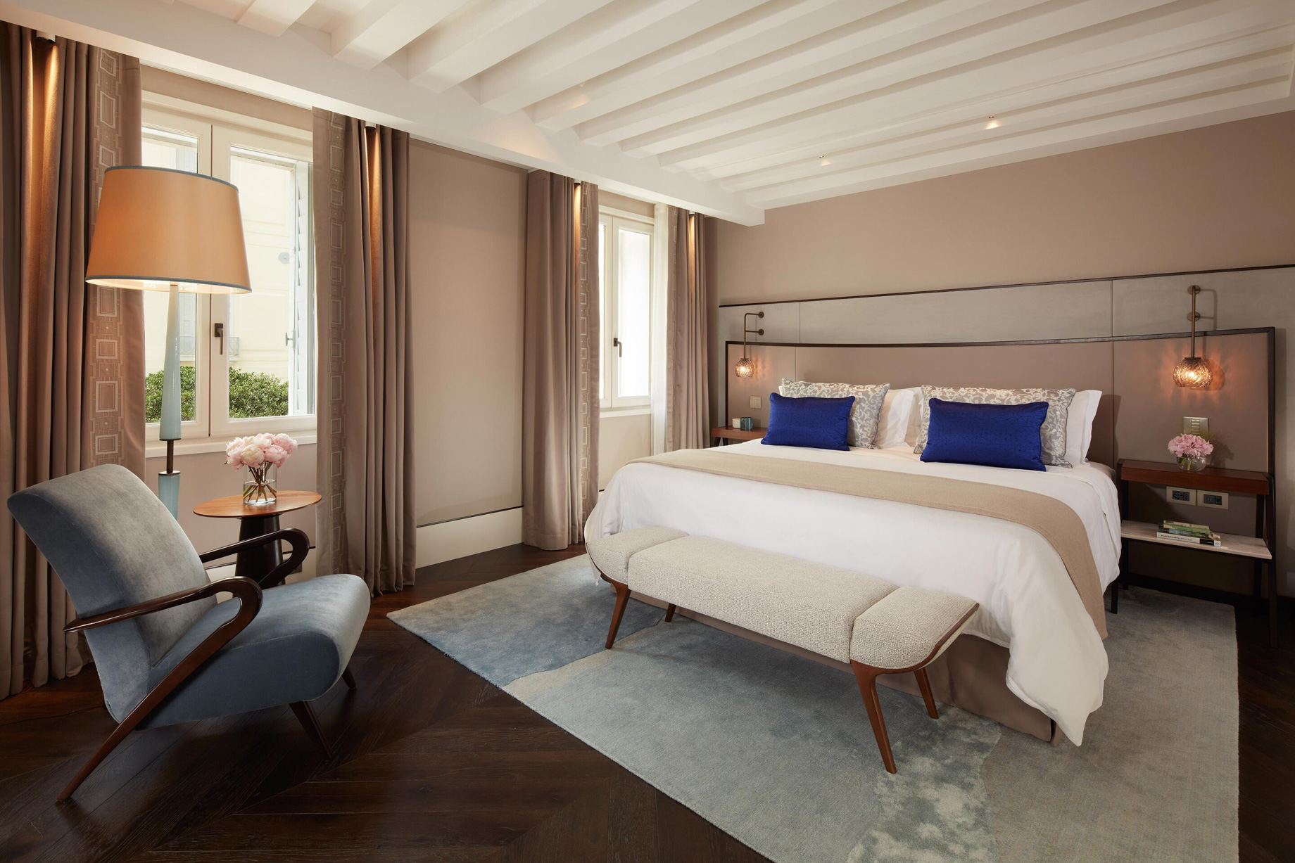 The St. Regis Venice Hotel – Venice, Italy – Monet Suite Bedroom