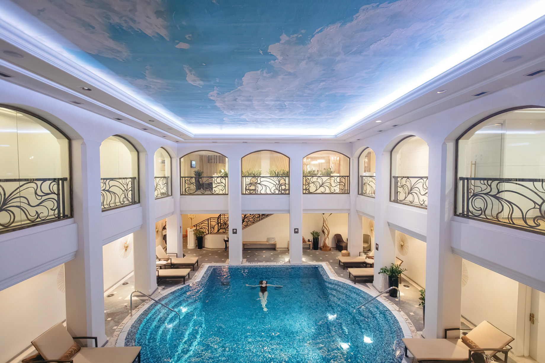 The St. Regis Moscow Nikolskaya Hotel – Moscow, Russia – Pool Relaxation