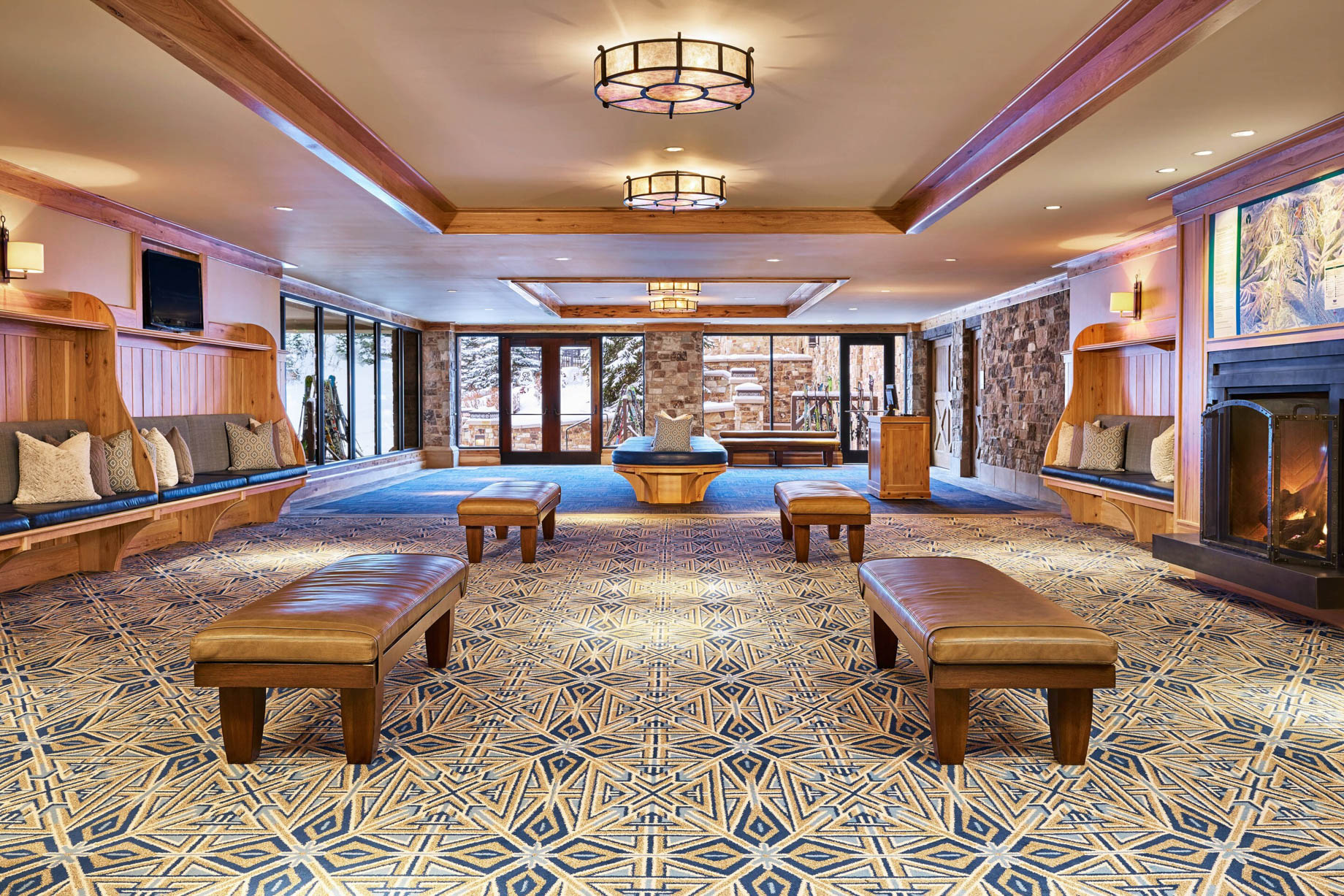 The St. Regis Deer Valley Resort – Park City, UT, USA – Ski Valet Area